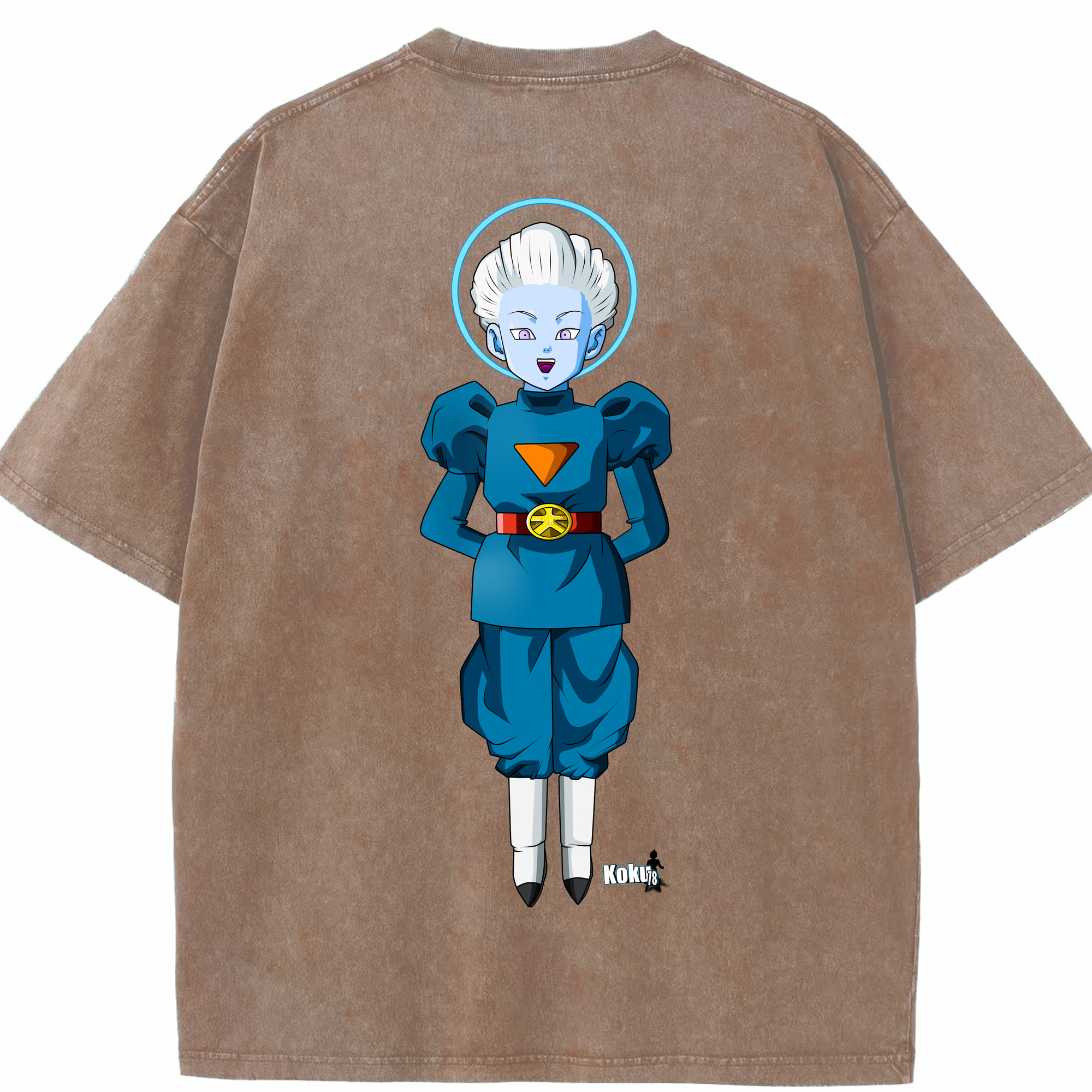 （画像用） ドラゴンボール DRAGON BALL 綿100% ヴィンテージ風 半袖Tシャツ（背面プリント）