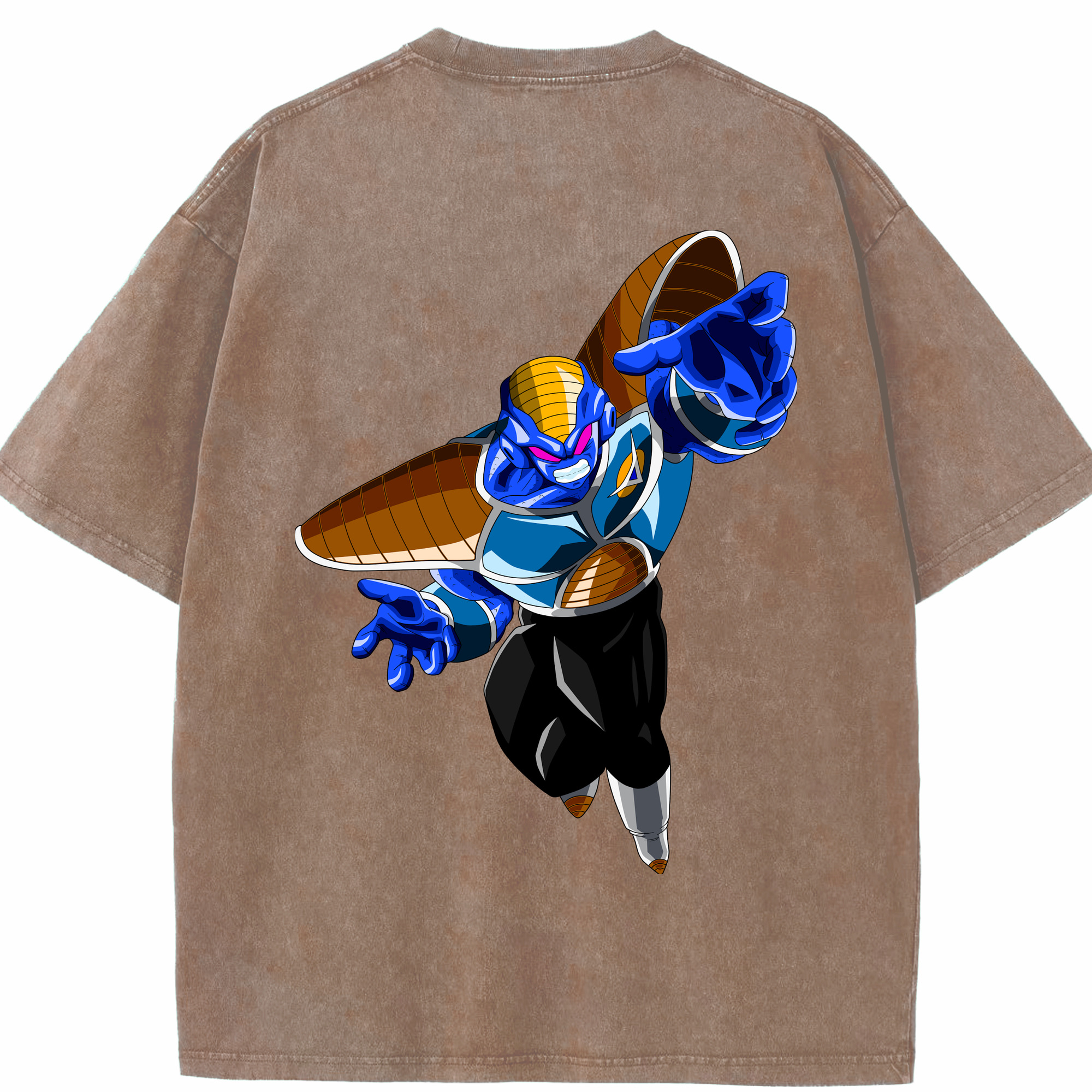 （画像用） ドラゴンボール DRAGON BALL 綿100% ヴィンテージ風 半袖Tシャツ（背面プリント）