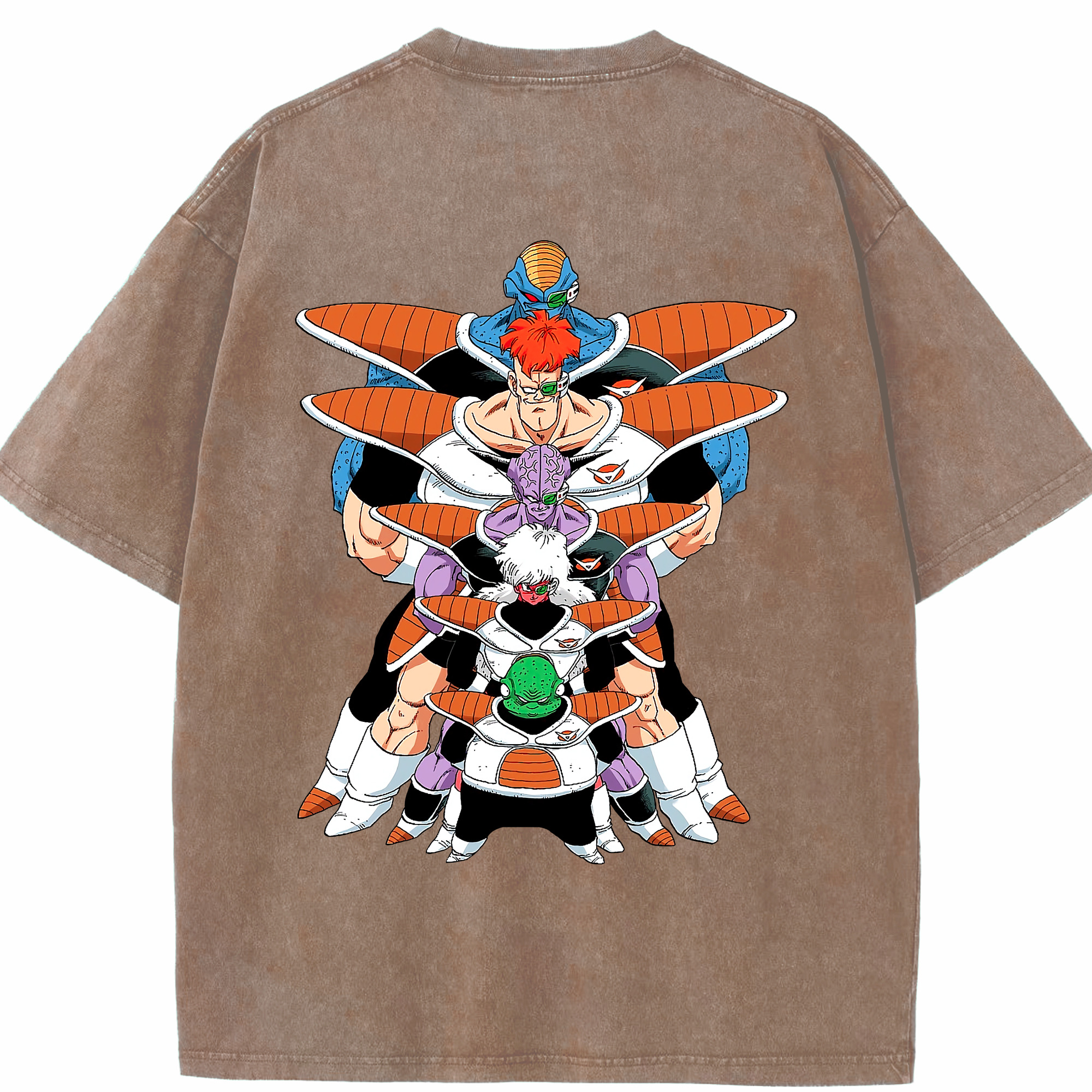 （画像用） ドラゴンボール DRAGON BALL 綿100% ヴィンテージ風 半袖Tシャツ（背面プリント）