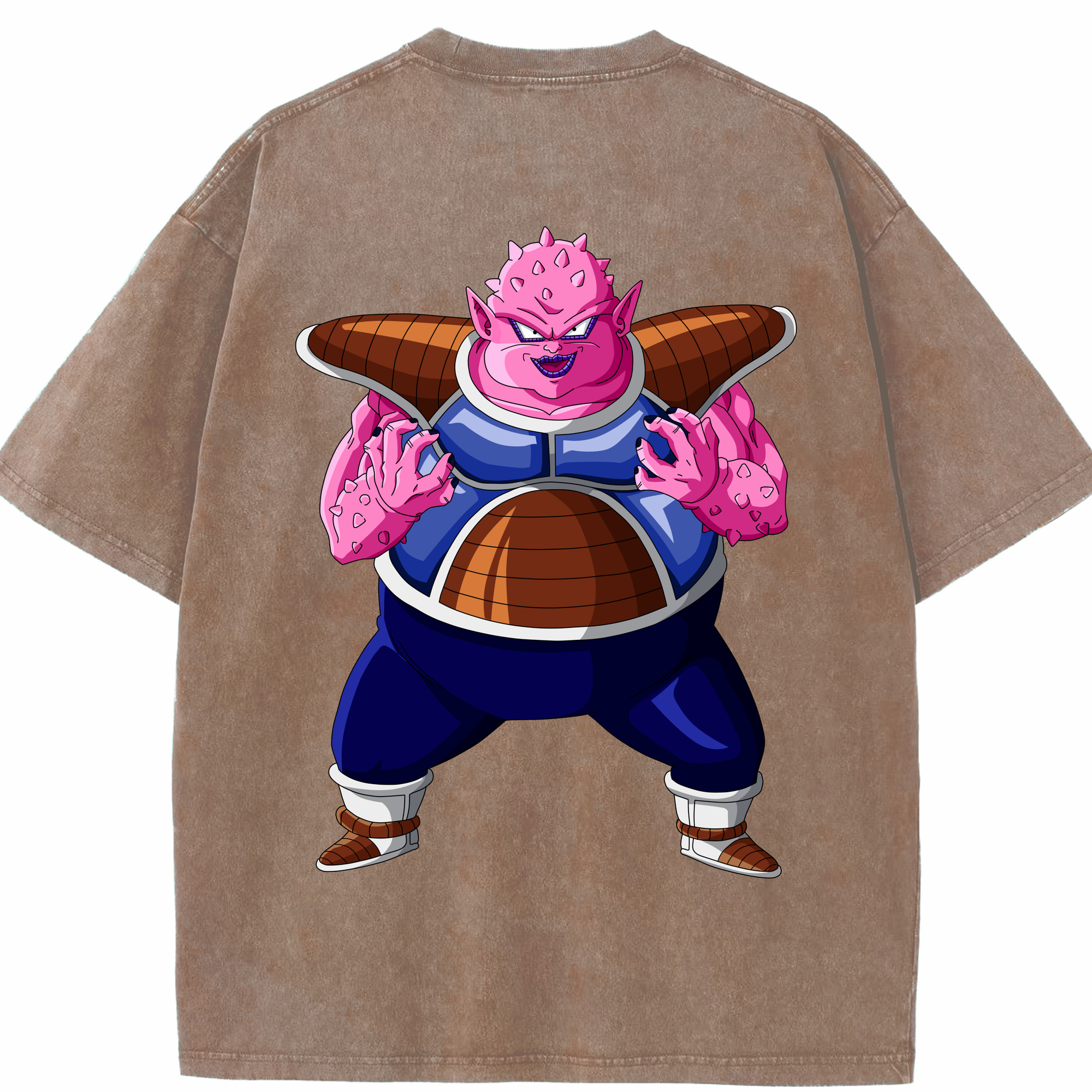 （画像用） ドラゴンボール DRAGON BALL 綿100% ヴィンテージ風 半袖Tシャツ（背面プリント）