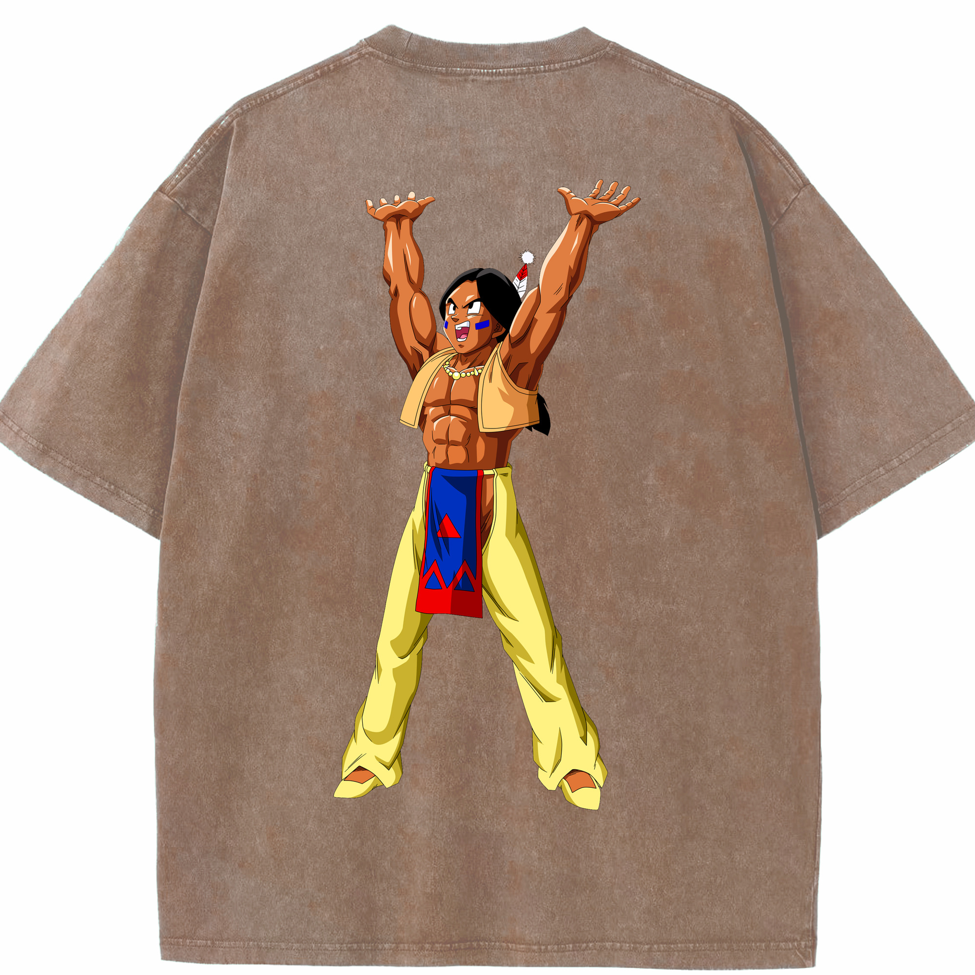 （画像用） ドラゴンボール DRAGON BALL 綿100% ヴィンテージ風 半袖Tシャツ（背面プリント）