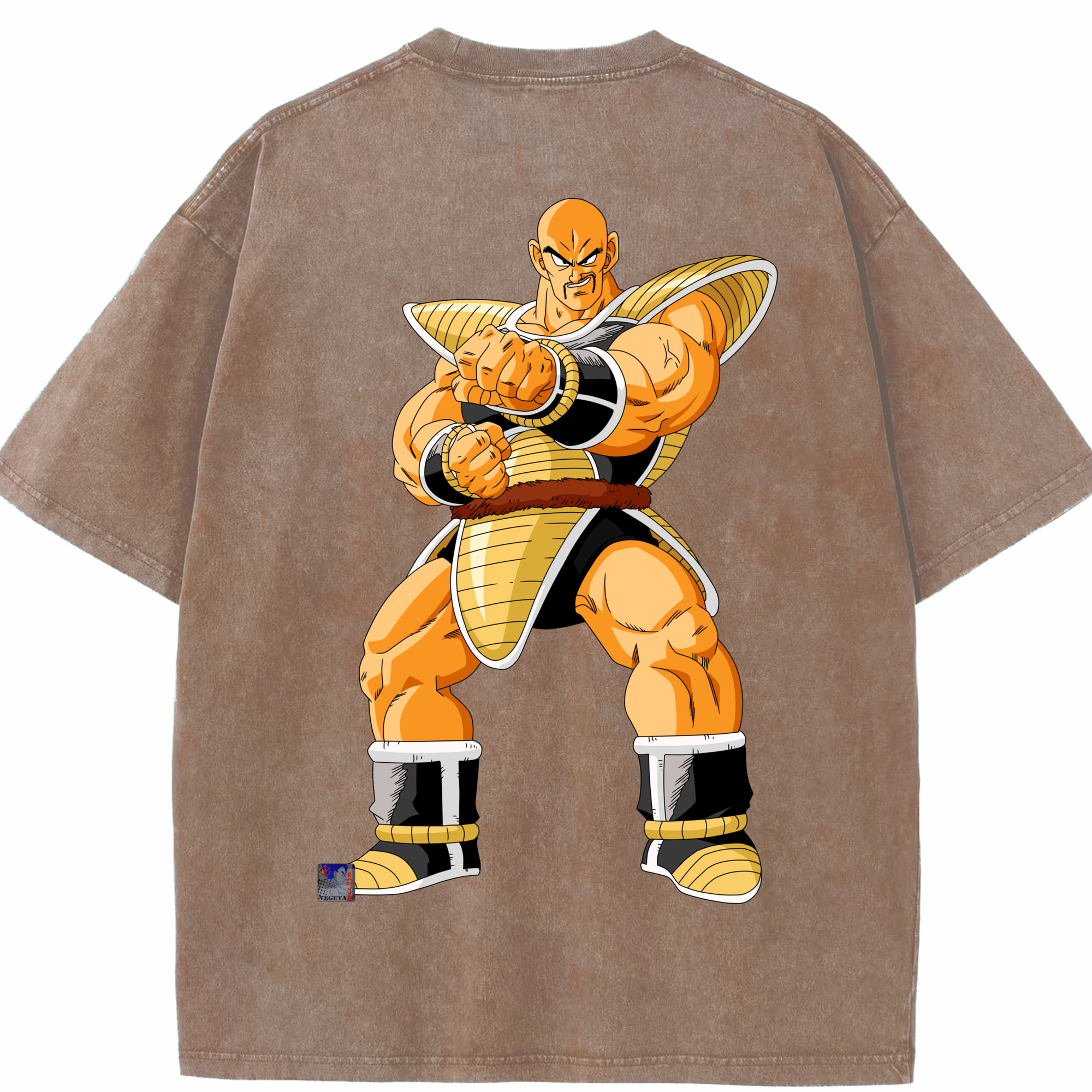 （画像用） ドラゴンボール DRAGON BALL 綿100% ヴィンテージ風 半袖Tシャツ（背面プリント）