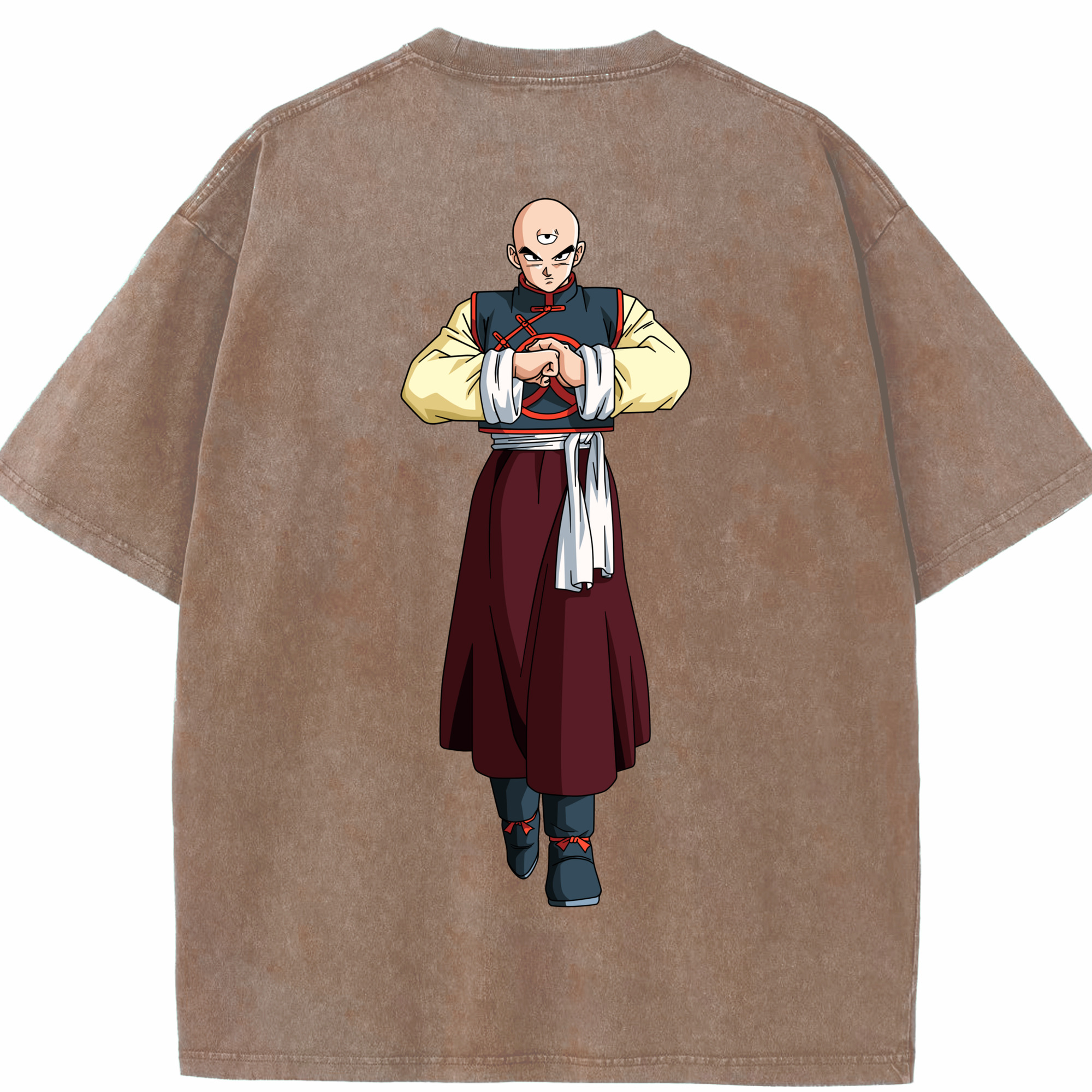 （画像用） ドラゴンボール DRAGON BALL 綿100% ヴィンテージ風 半袖Tシャツ（背面プリント）