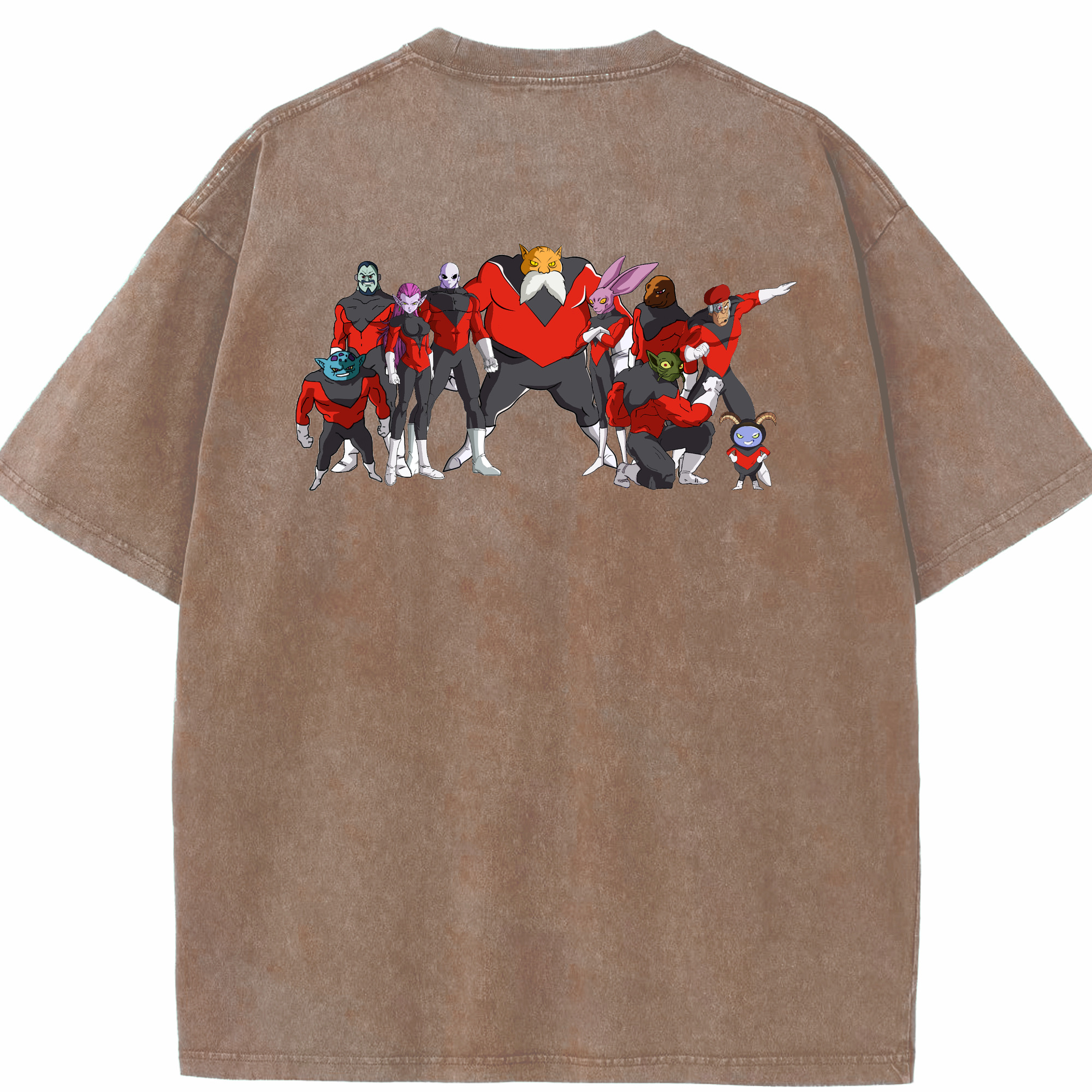 （画像用） ドラゴンボール DRAGON BALL 綿100% ヴィンテージ風 半袖Tシャツ（背面プリント）