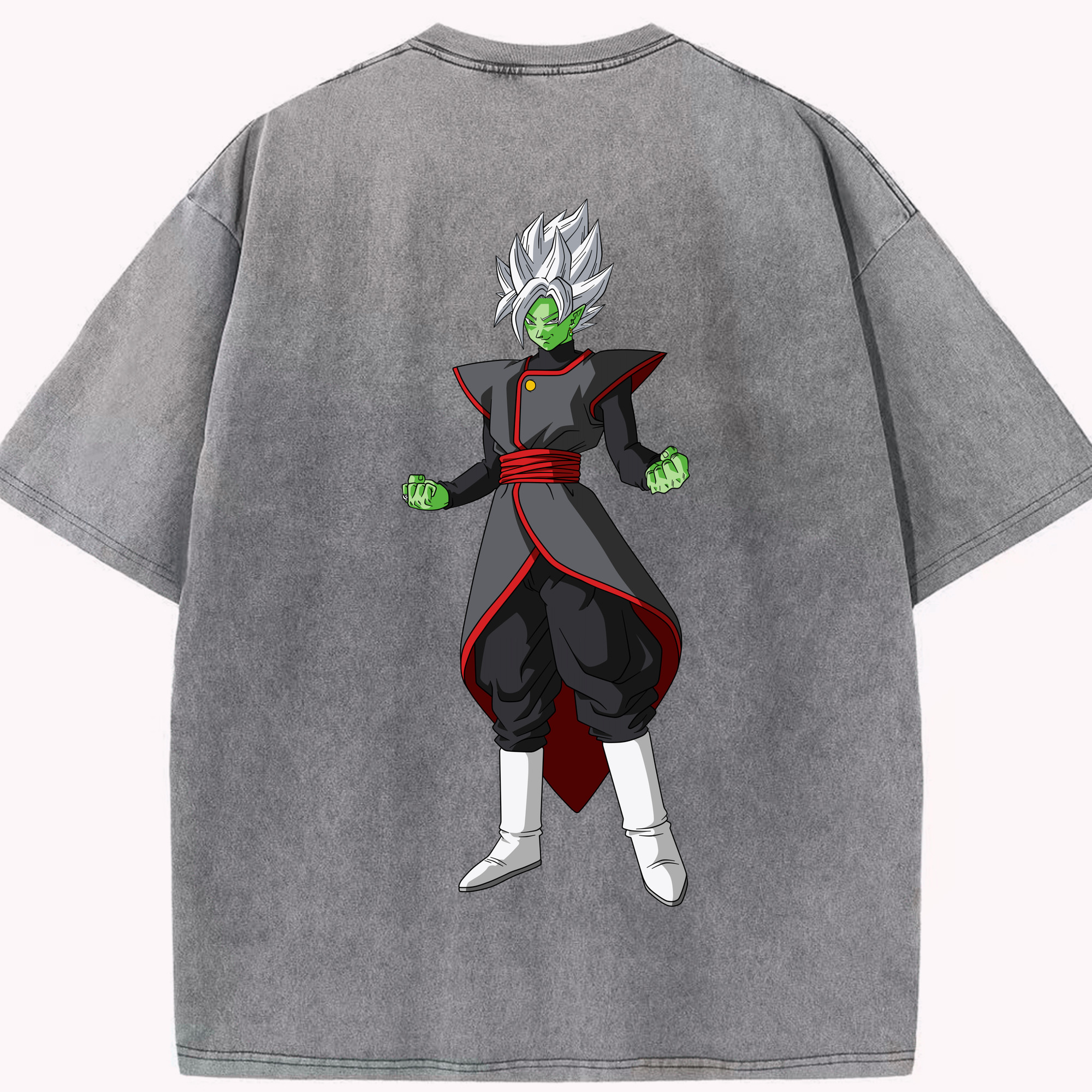 （画像用） ドラゴンボール ベジット DRAGON BALL Vegetto 綿100% ヴィンテージ風 半袖Tシャツ（背面プリント）
