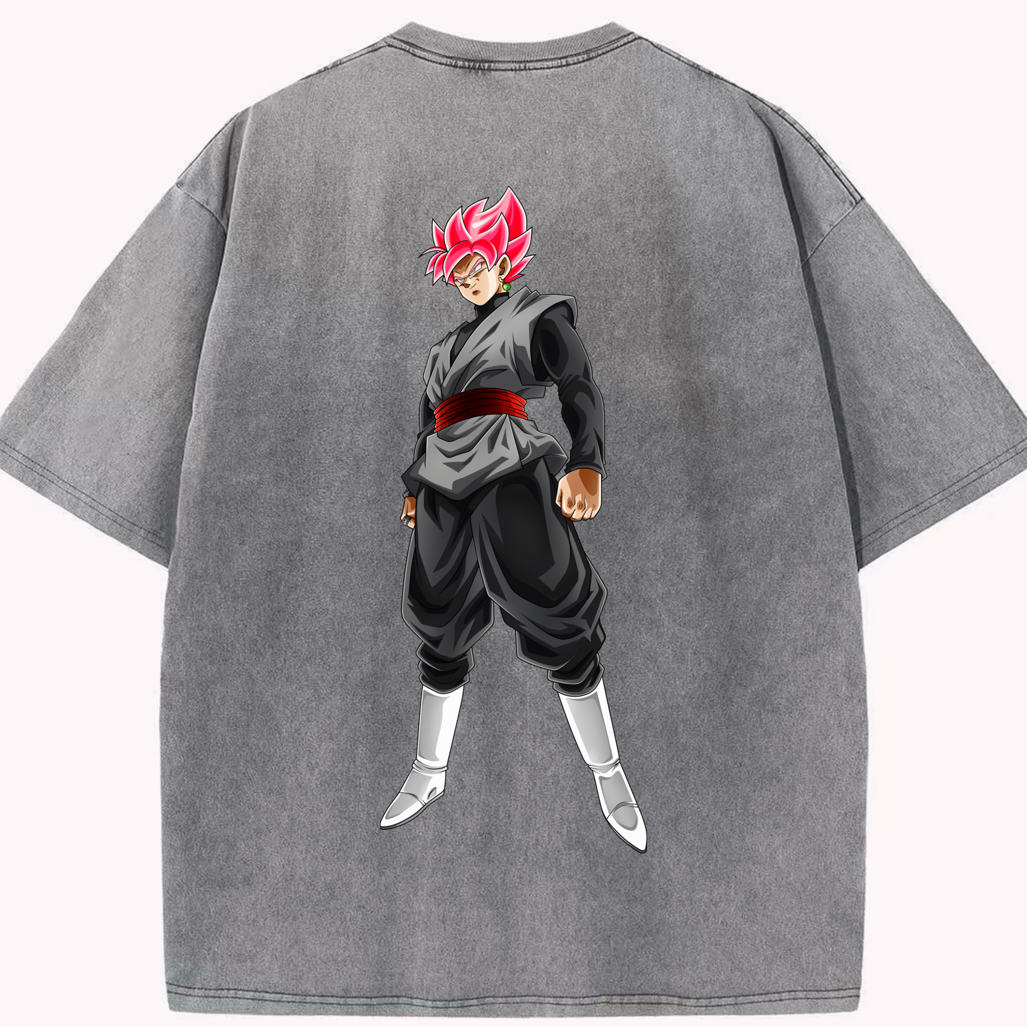 （画像用） ドラゴンボール ベジット DRAGON BALL Vegetto 綿100% ヴィンテージ風 半袖Tシャツ（背面プリント）