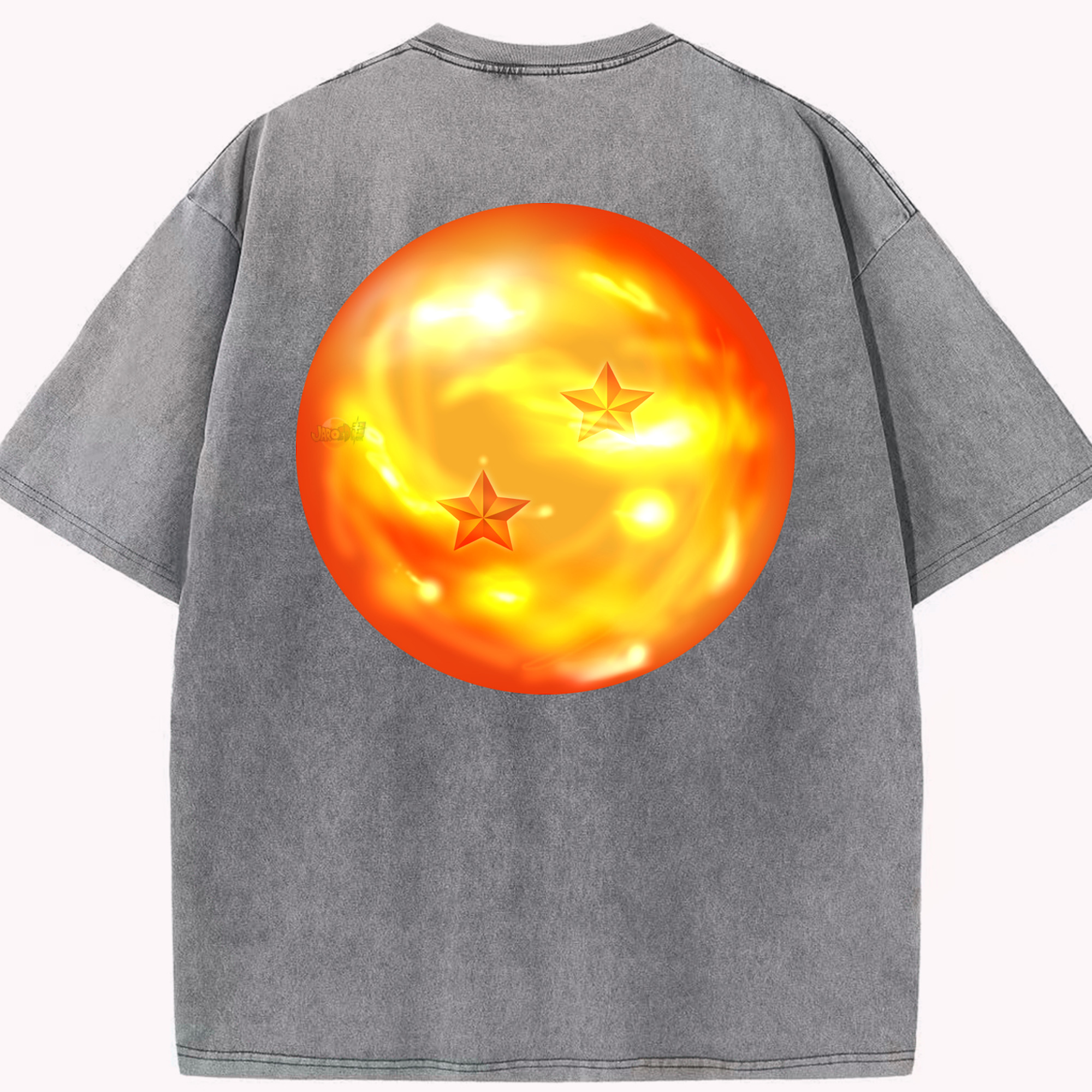 （画像用） ドラゴンボール DRAGON BALL 綿100% ヴィンテージ風 半袖Tシャツ（背面プリント）
