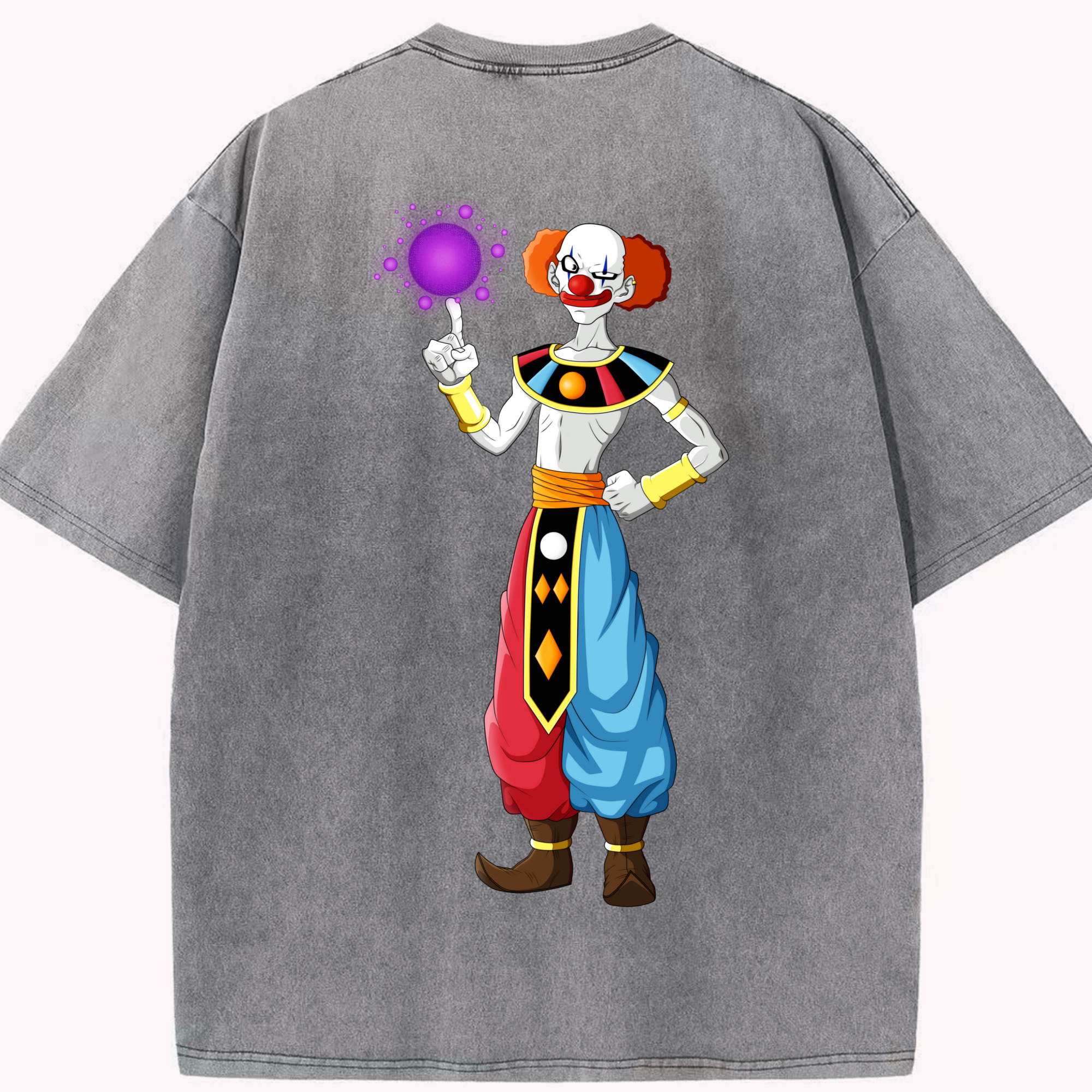 （画像用） ドラゴンボール DRAGON BALL 綿100% ヴィンテージ風 半袖Tシャツ（背面プリント）