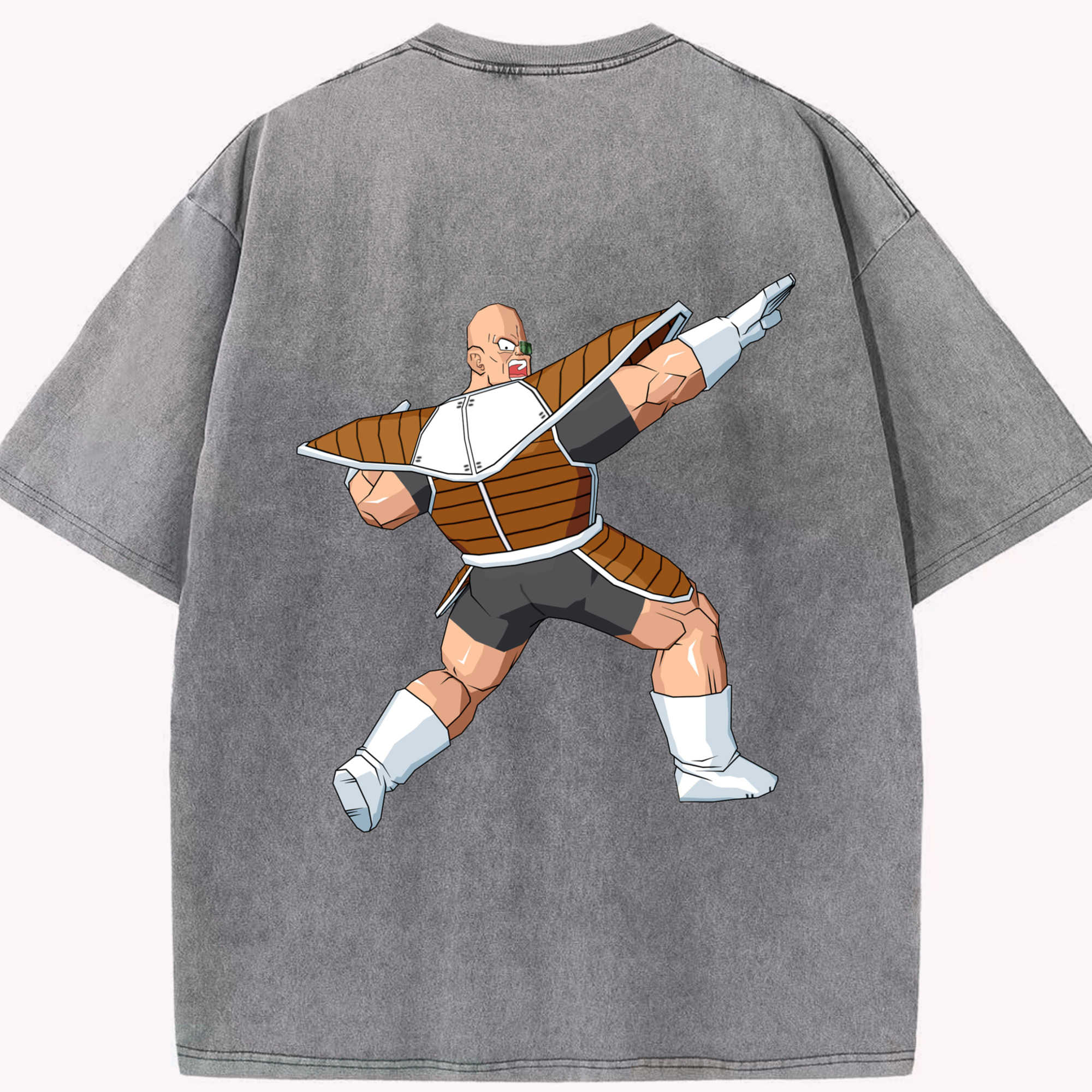 （画像用） ドラゴンボール DRAGON BALL 綿100% ヴィンテージ風 半袖Tシャツ（背面プリント）