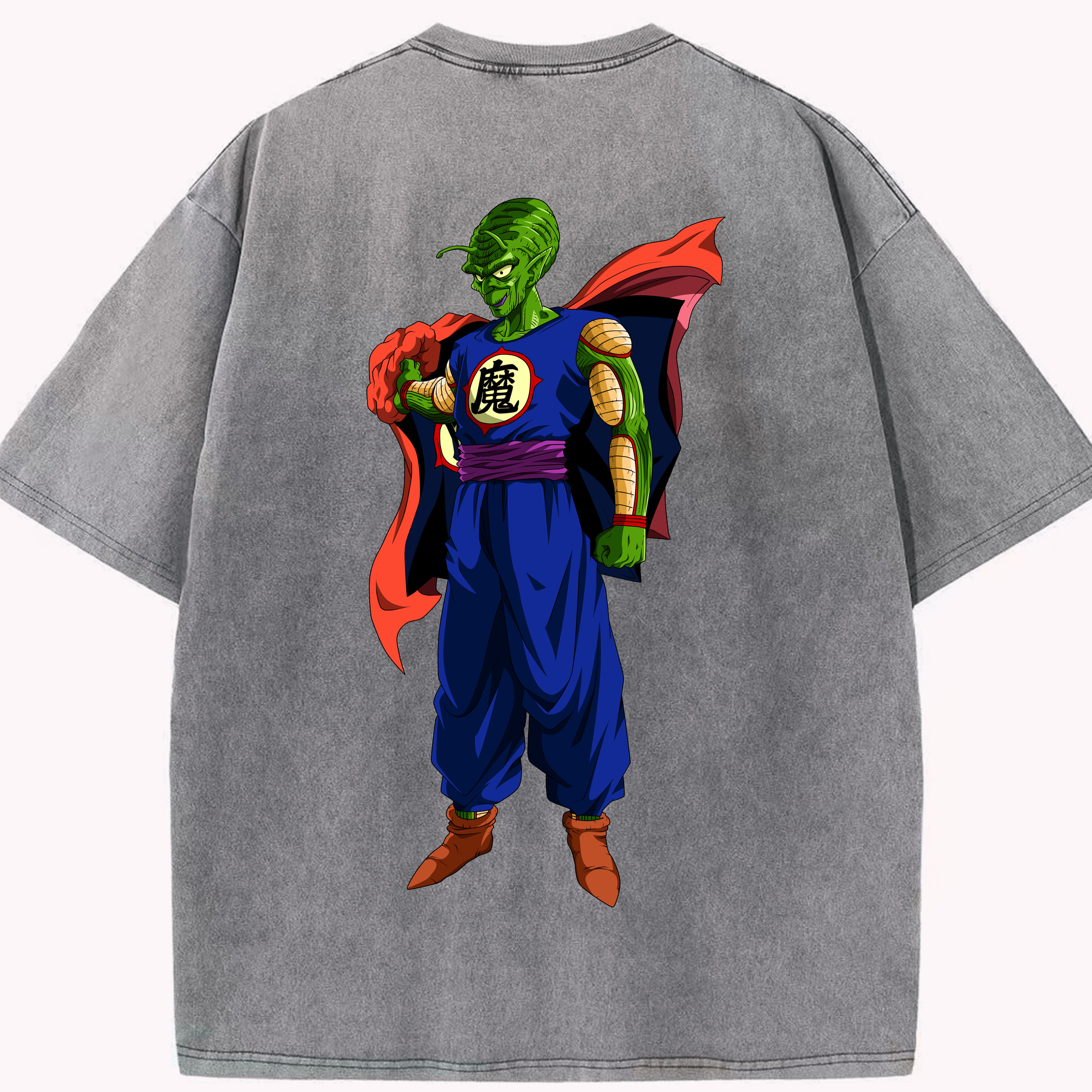 （画像用） ドラゴンボール DRAGON BALL 綿100% ヴィンテージ風 半袖Tシャツ（背面プリント）