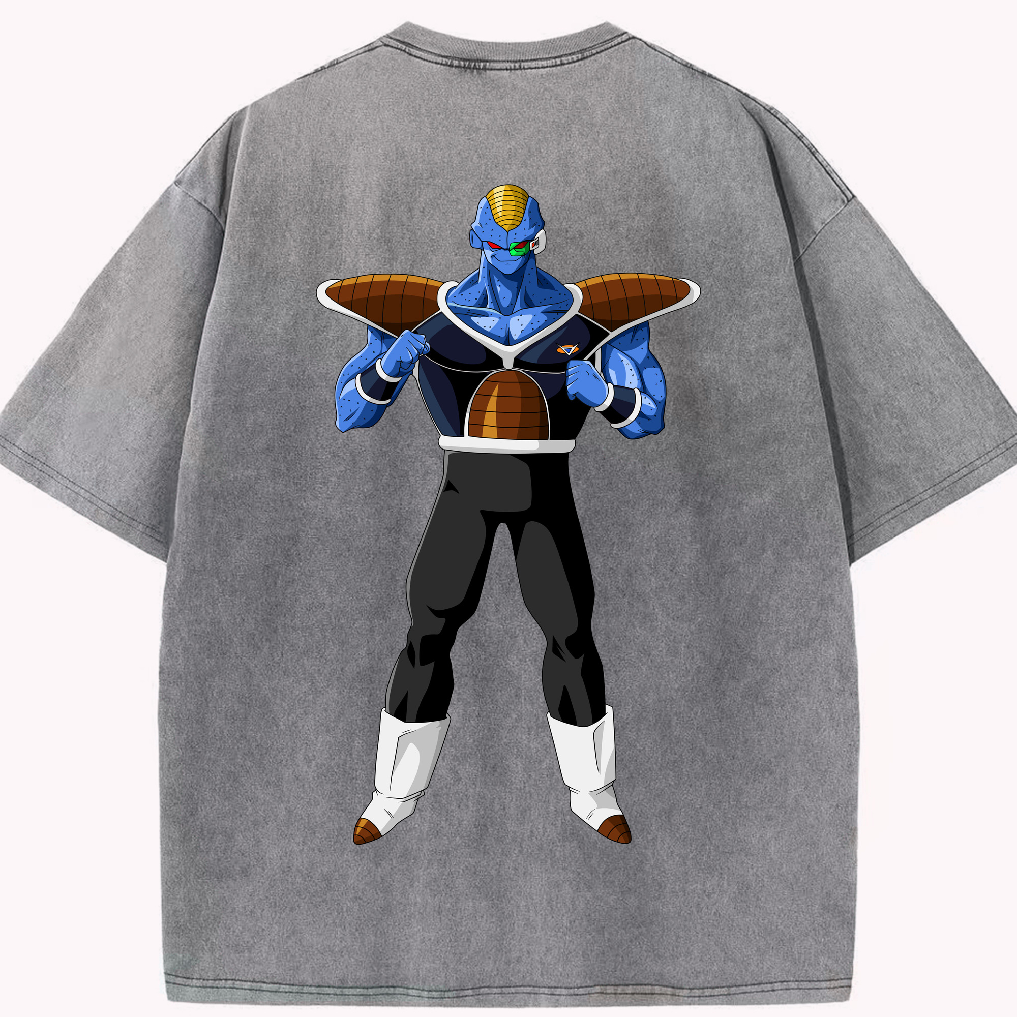 （画像用） ドラゴンボール DRAGON BALL 綿100% ヴィンテージ風 半袖Tシャツ（背面プリント）