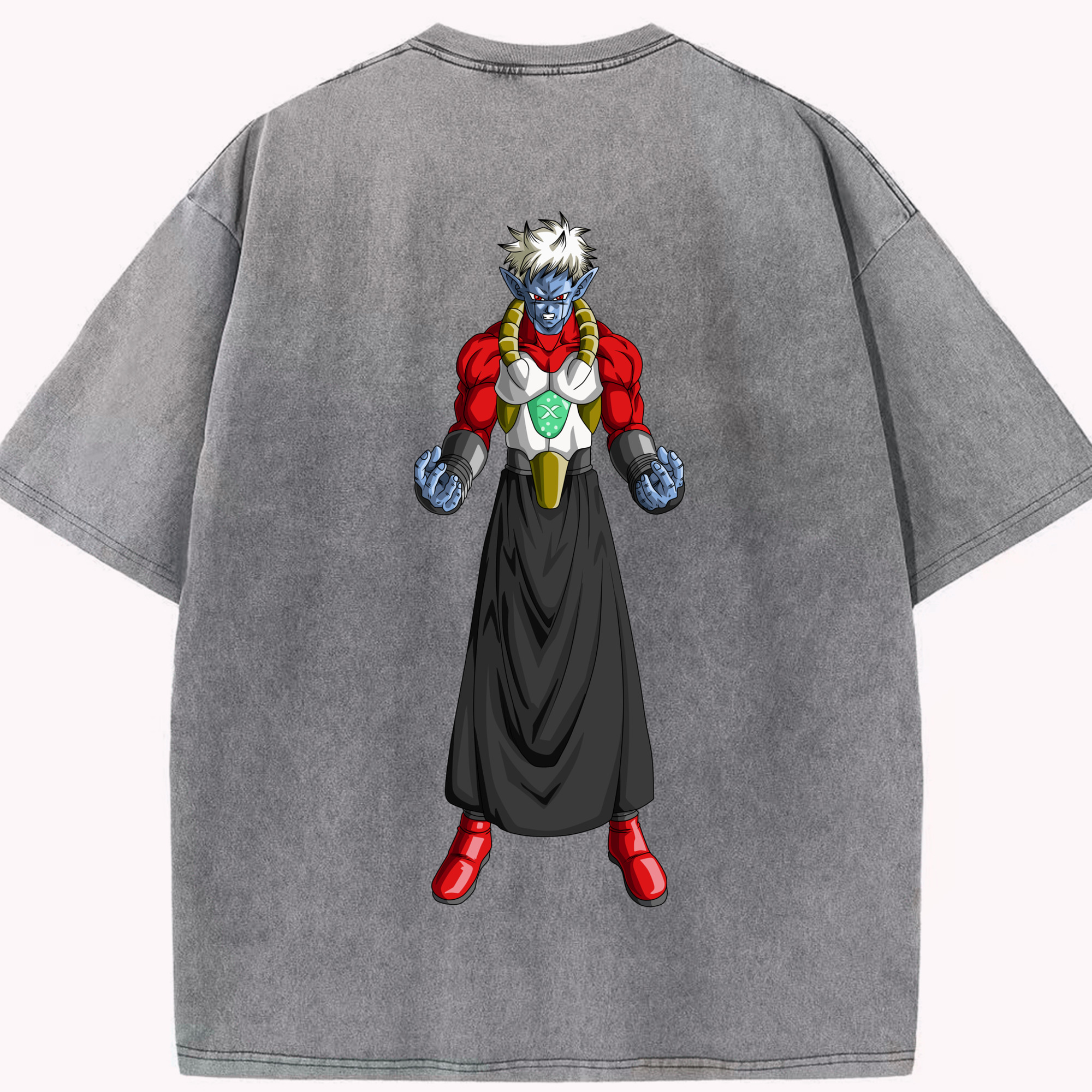 （画像用） ドラゴンボール DRAGON BALL 綿100% ヴィンテージ風 半袖Tシャツ（背面プリント）