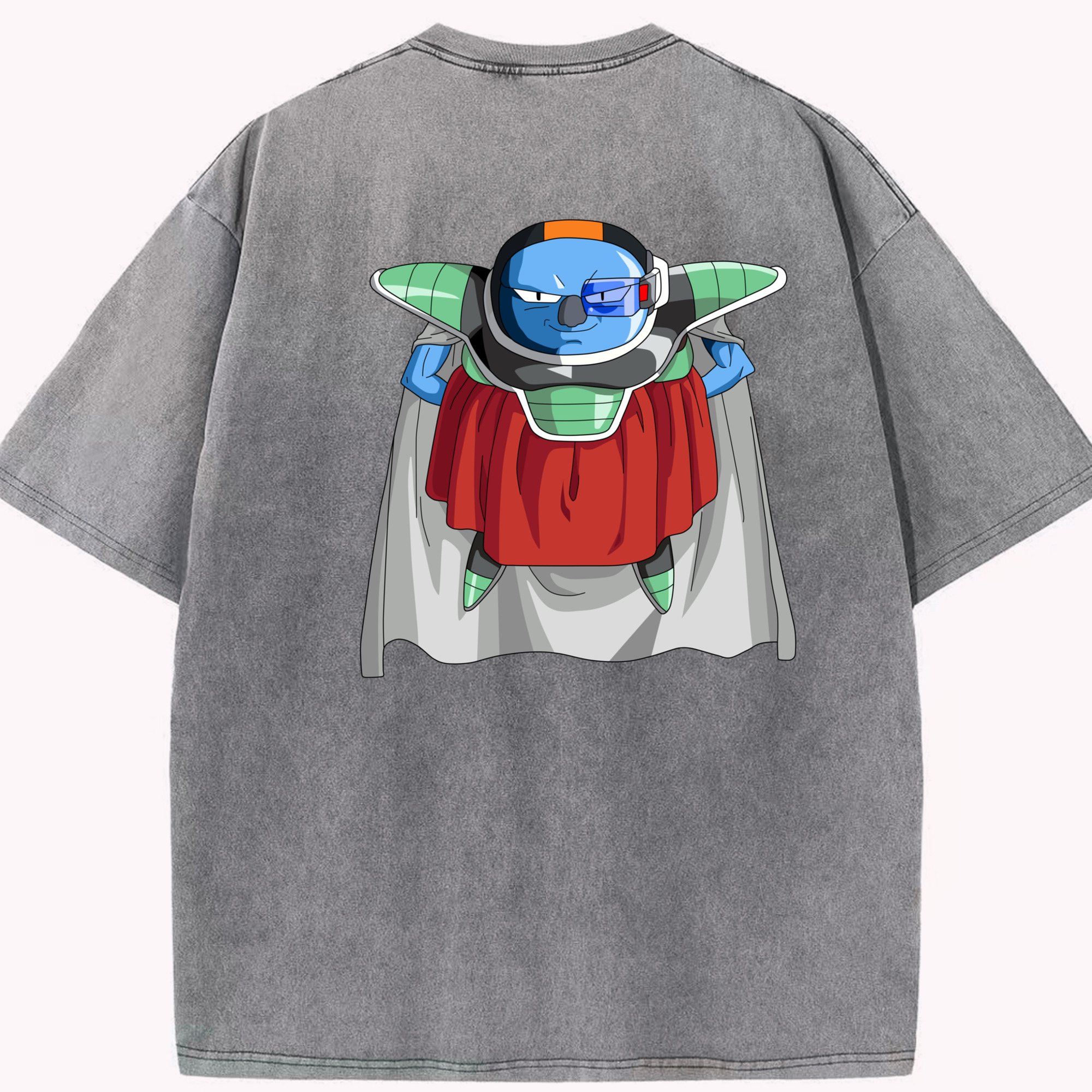 （画像用） ドラゴンボール DRAGON BALL 綿100% ヴィンテージ風 半袖Tシャツ（背面プリント）
