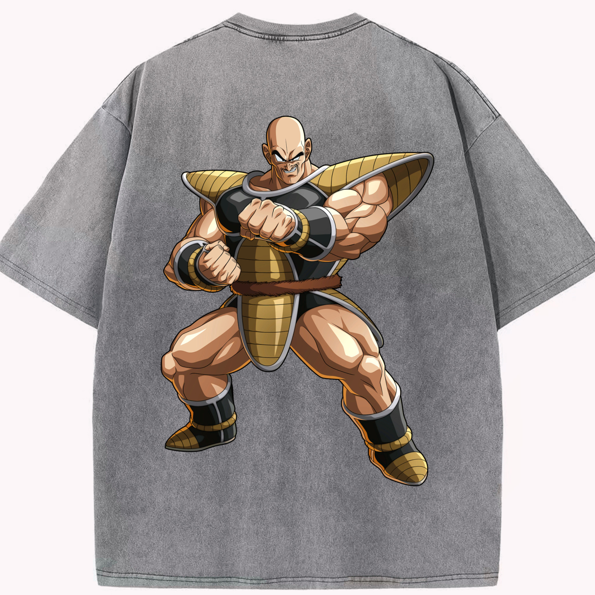 （画像用） ドラゴンボール DRAGON BALL 綿100% ヴィンテージ風 半袖Tシャツ（背面プリント）