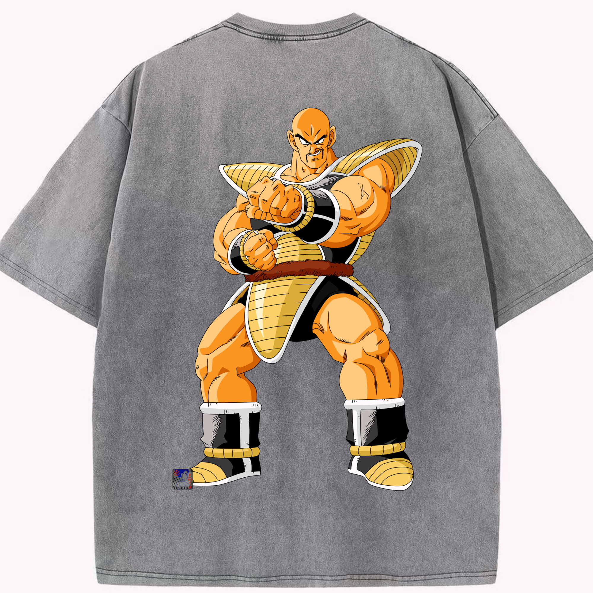 （画像用） ドラゴンボール DRAGON BALL 綿100% ヴィンテージ風 半袖Tシャツ（背面プリント）