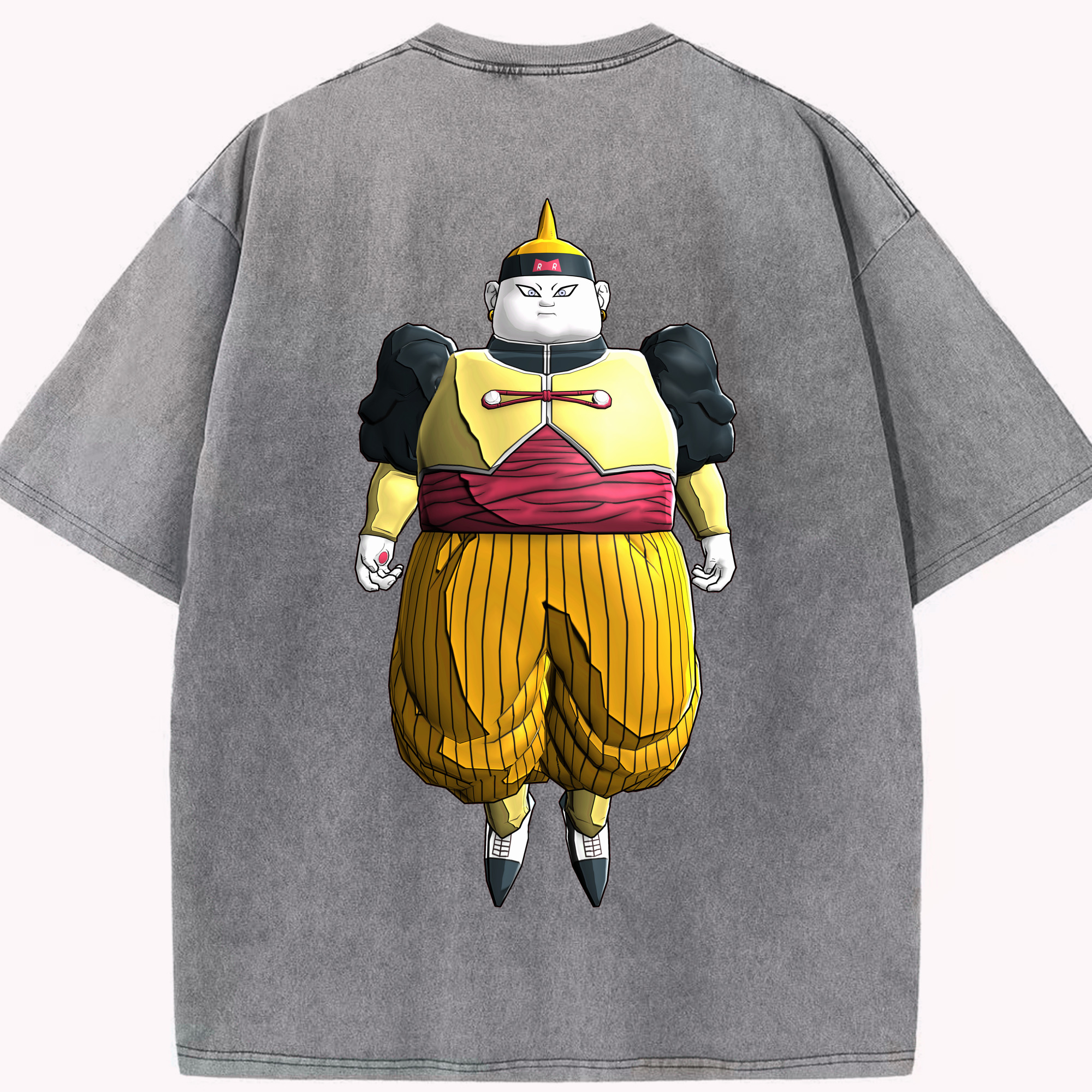 （画像用） ドラゴンボール DRAGON BALL 綿100% ヴィンテージ風 半袖Tシャツ（背面プリント）