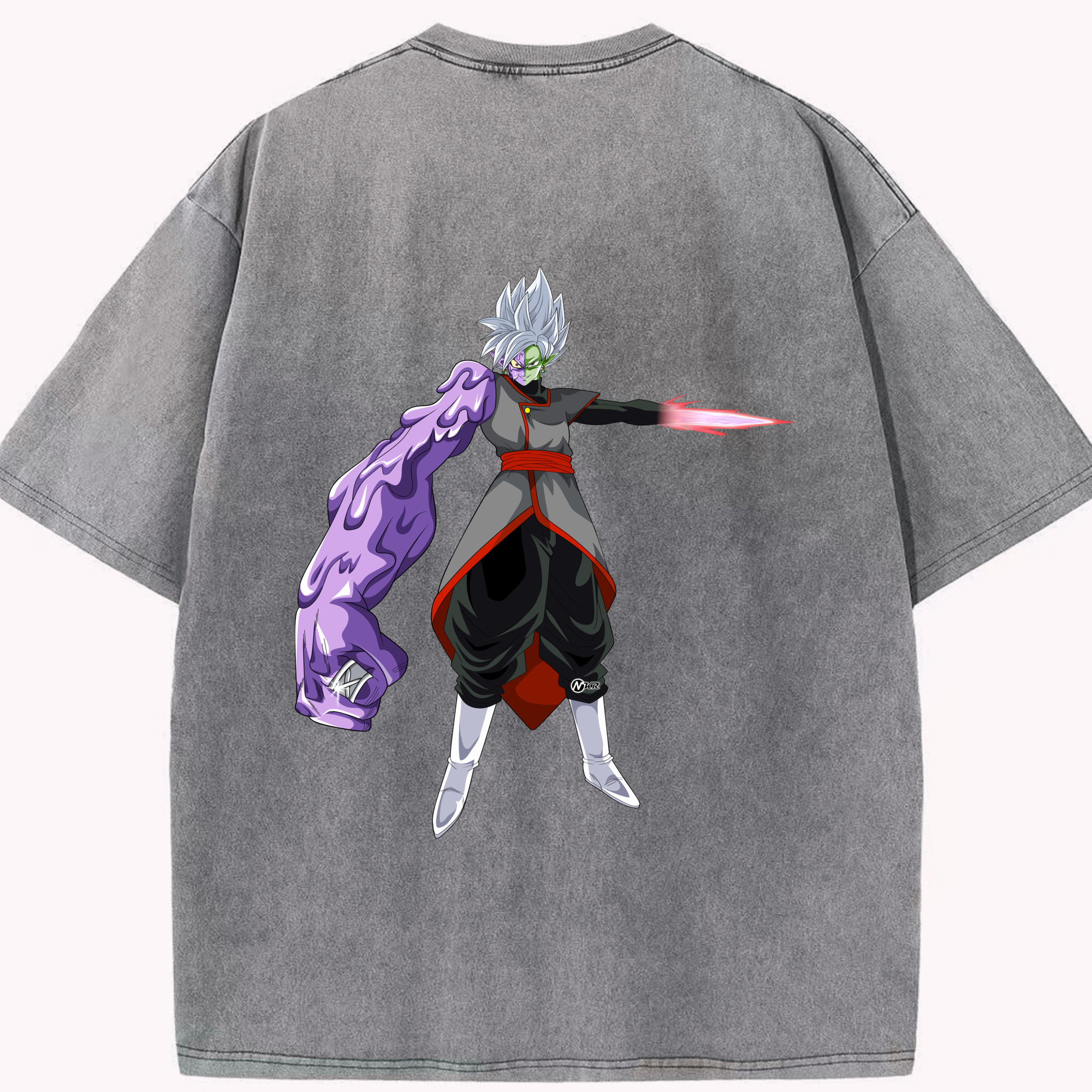 （画像用） ドラゴンボール DRAGON BALL 綿100% ヴィンテージ風 半袖Tシャツ（背面プリント）