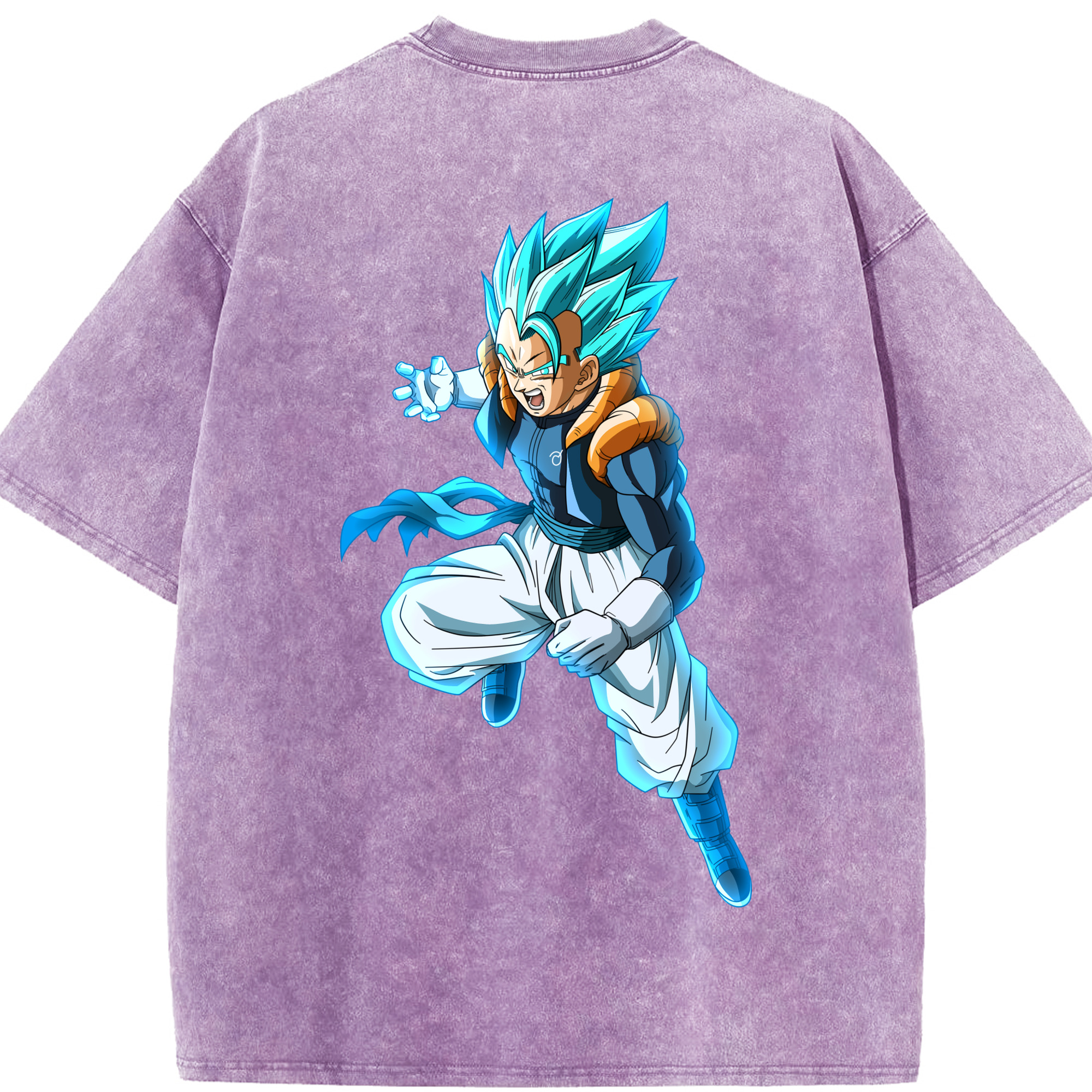 （画像用） ドラゴンボール ベジータ四世（Bejīta Yonsei）DRAGON BALL Vegeta IV 綿100% ヴィンテージ風 半袖Tシャツ（背面プリント）