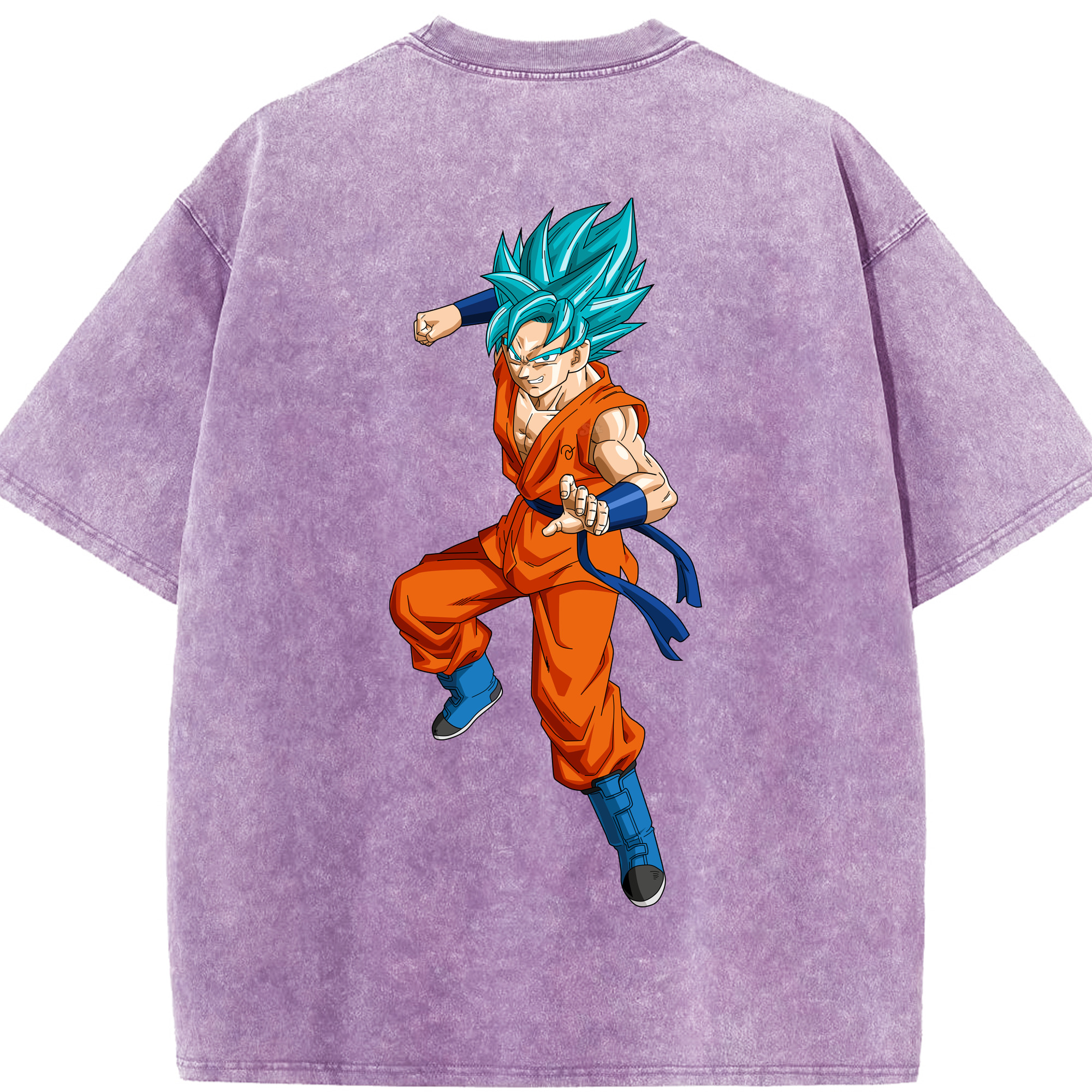 （画像用） ドラゴンボール ベジット DRAGON BALL Vegetto 綿100% ヴィンテージ風 半袖Tシャツ（背面プリント）