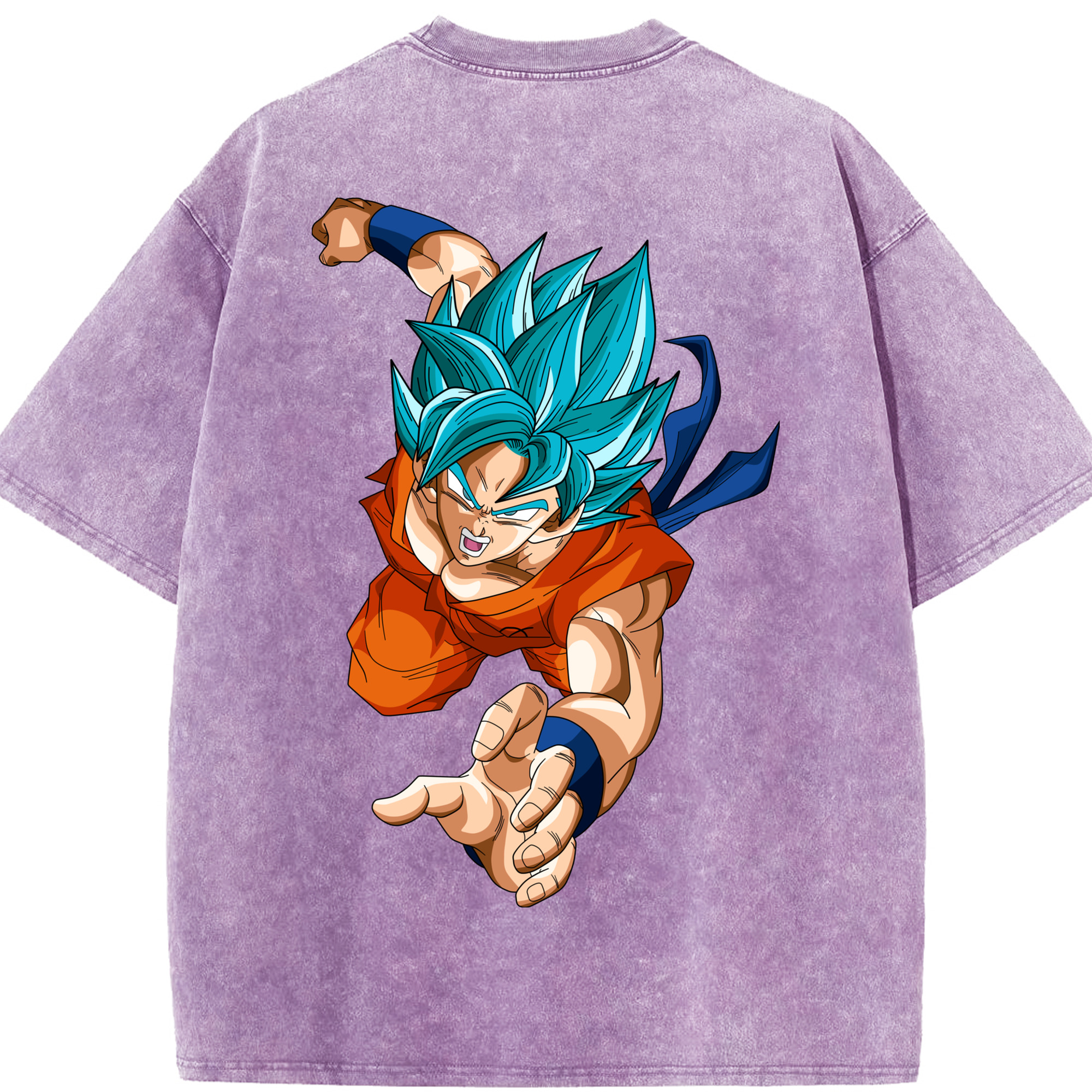（画像用） ドラゴンボール ベジット DRAGON BALL Vegetto 綿100% ヴィンテージ風 半袖Tシャツ（背面プリント）