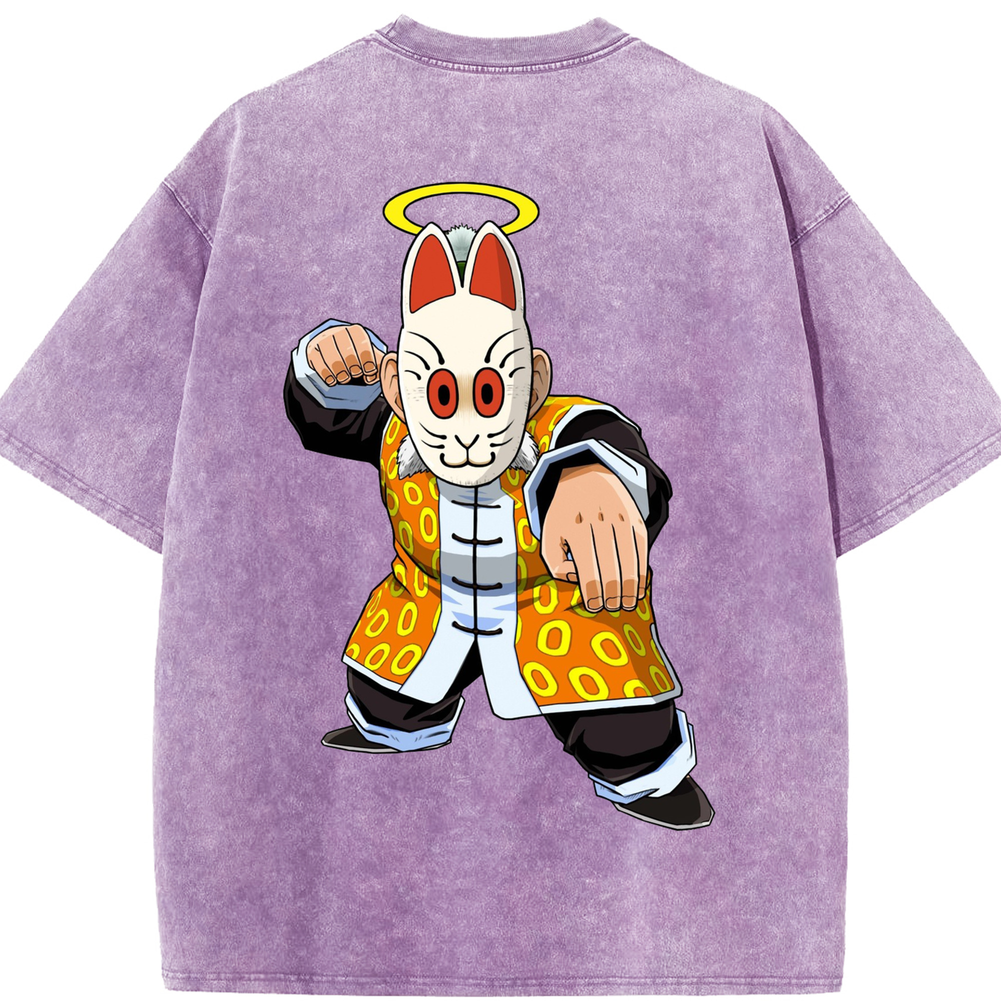 （画像用） ドラゴンボール DRAGON BALL 綿100% ヴィンテージ風 半袖Tシャツ（背面プリント）