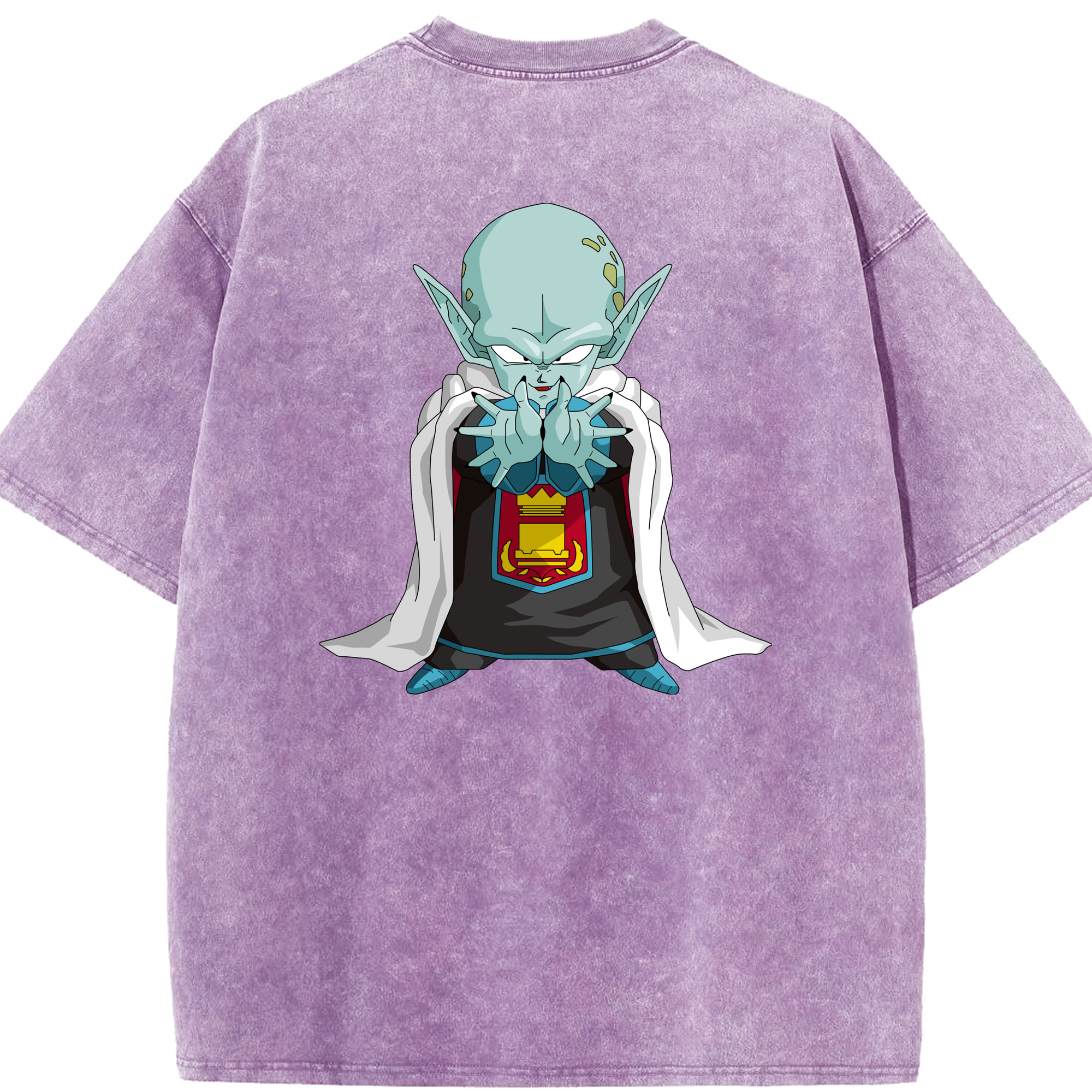 （画像用） ドラゴンボール DRAGON BALL 綿100% ヴィンテージ風 半袖Tシャツ（背面プリント）