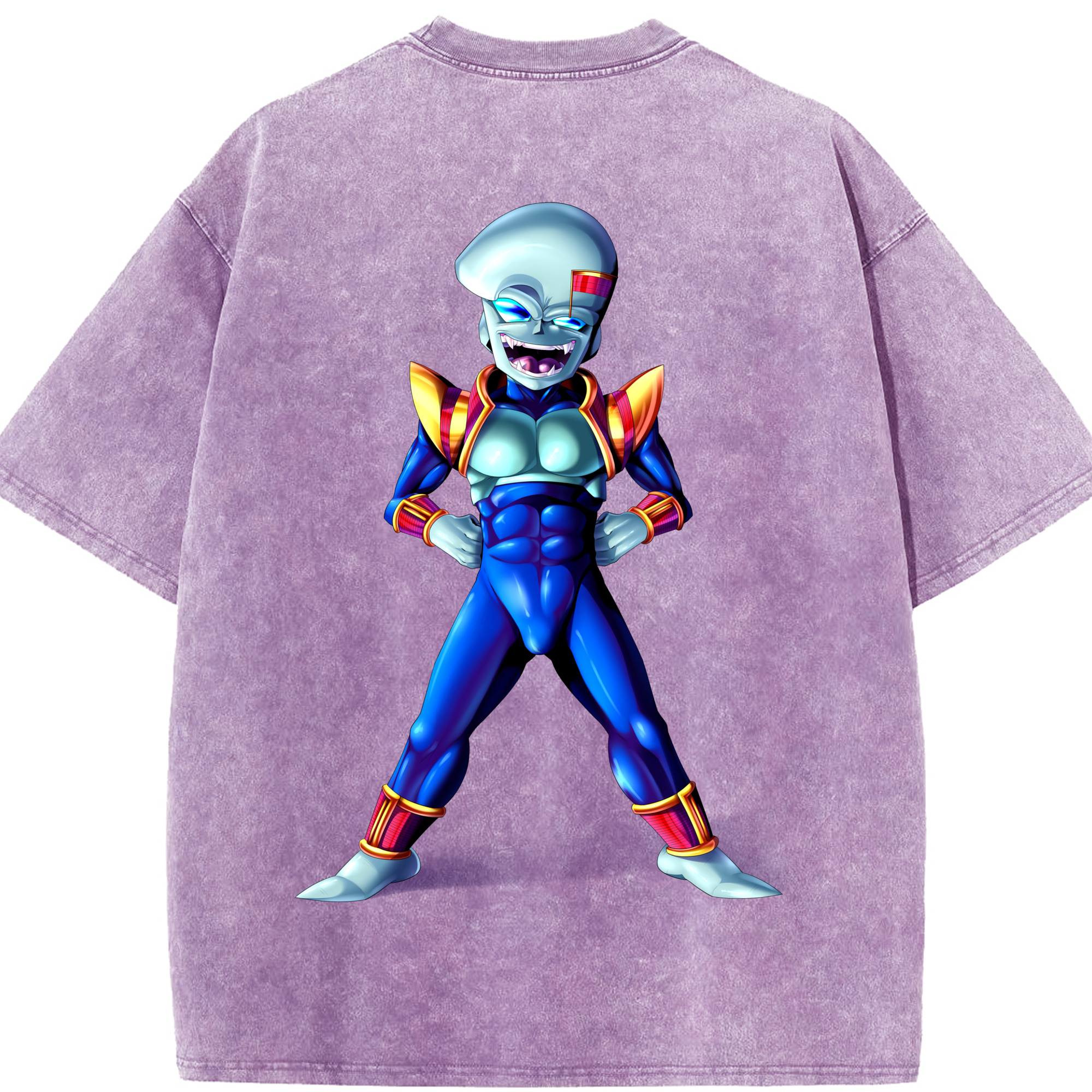 （画像用） ドラゴンボール DRAGON BALL 綿100% ヴィンテージ風 半袖Tシャツ（背面プリント）