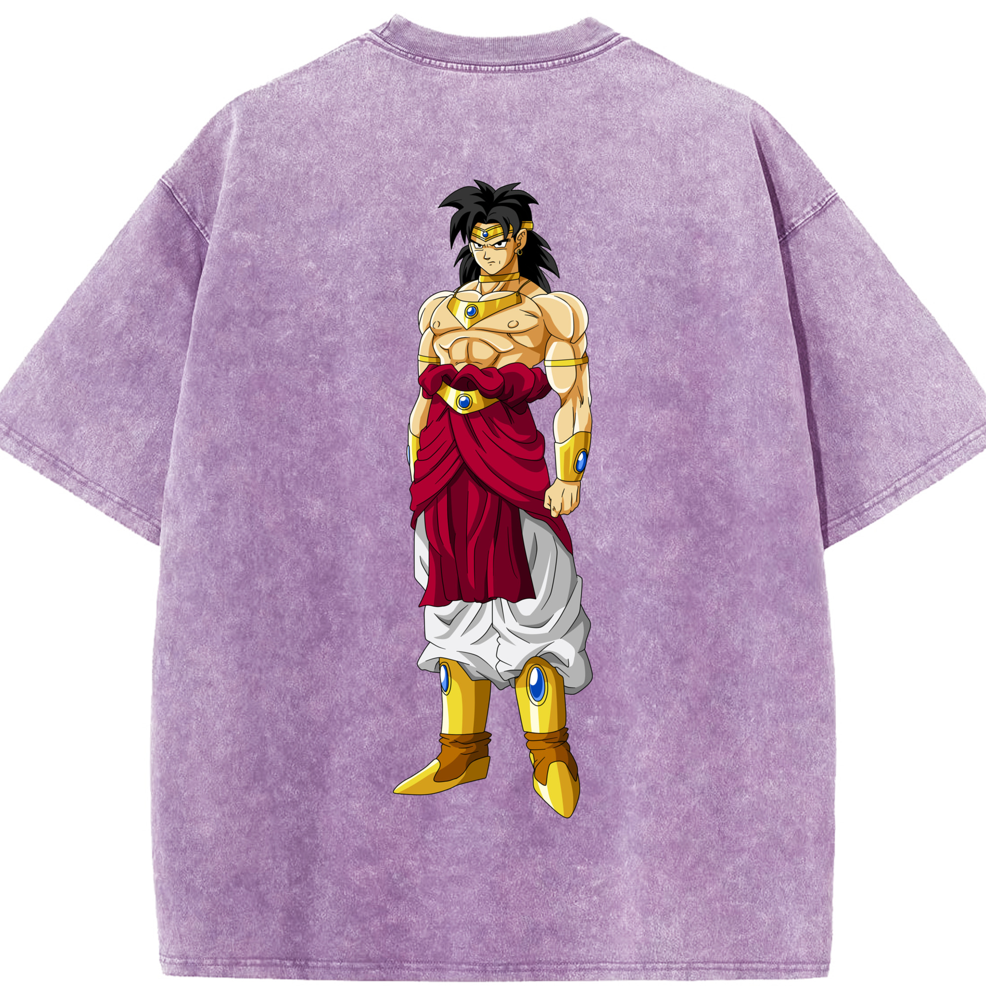 （画像用） ドラゴンボール DRAGON BALL 綿100% ヴィンテージ風 半袖Tシャツ（背面プリント）