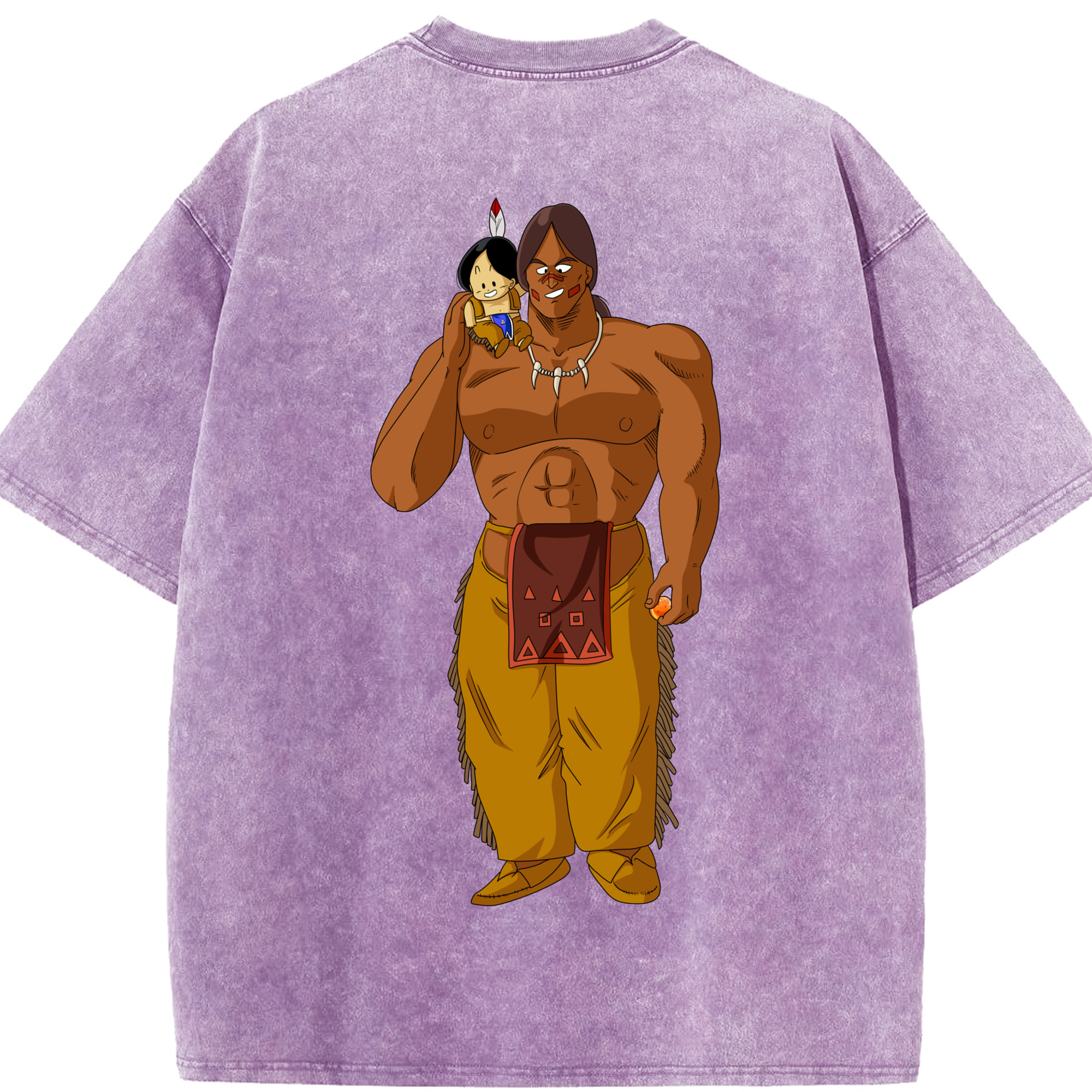 （画像用） ドラゴンボール DRAGON BALL 綿100% ヴィンテージ風 半袖Tシャツ（背面プリント）