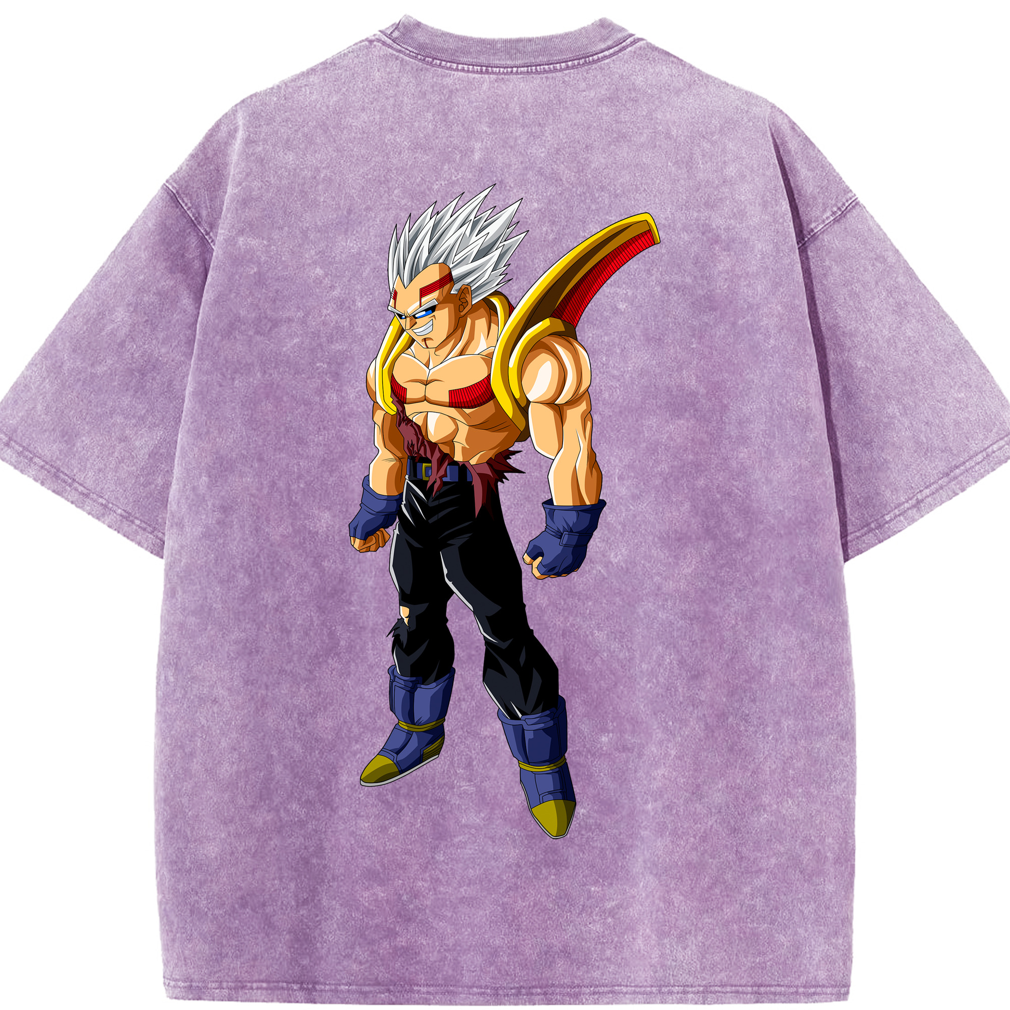 （画像用） ドラゴンボール DRAGON BALL 綿100% ヴィンテージ風 半袖Tシャツ（背面プリント）