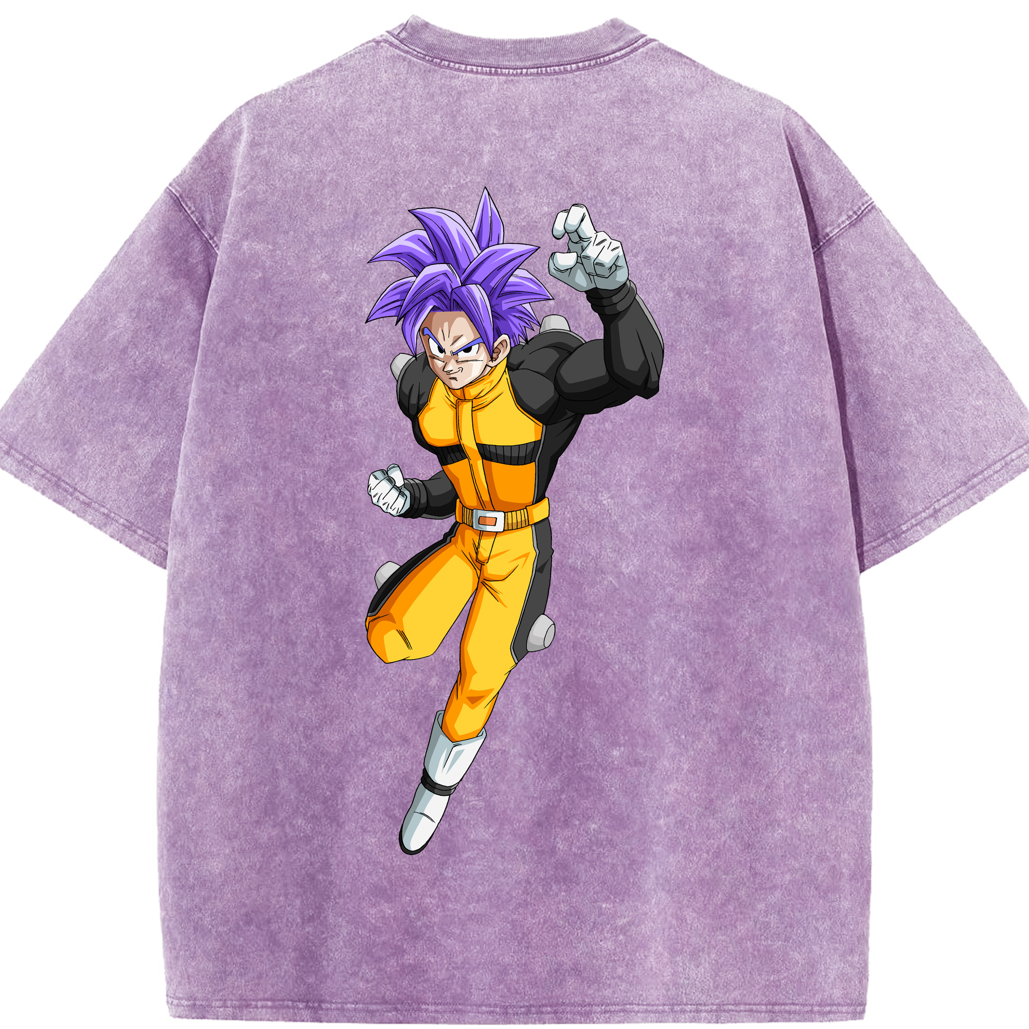 （画像用） ドラゴンボール DRAGON BALL 綿100% ヴィンテージ風 半袖Tシャツ（背面プリント）