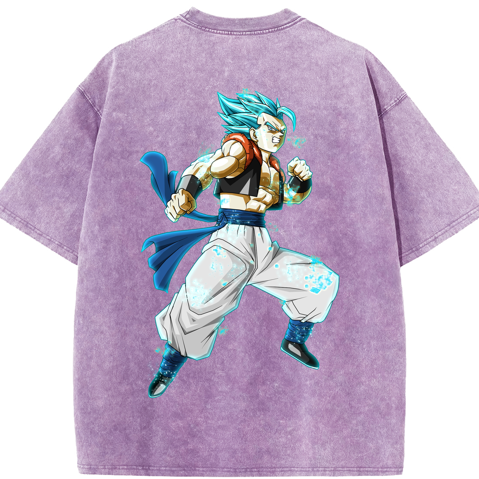 （画像用） ドラゴンボール ベジータ四世（Bejīta Yonsei）DRAGON BALL Vegeta IV 綿100% ヴィンテージ風 半袖Tシャツ（背面プリント）