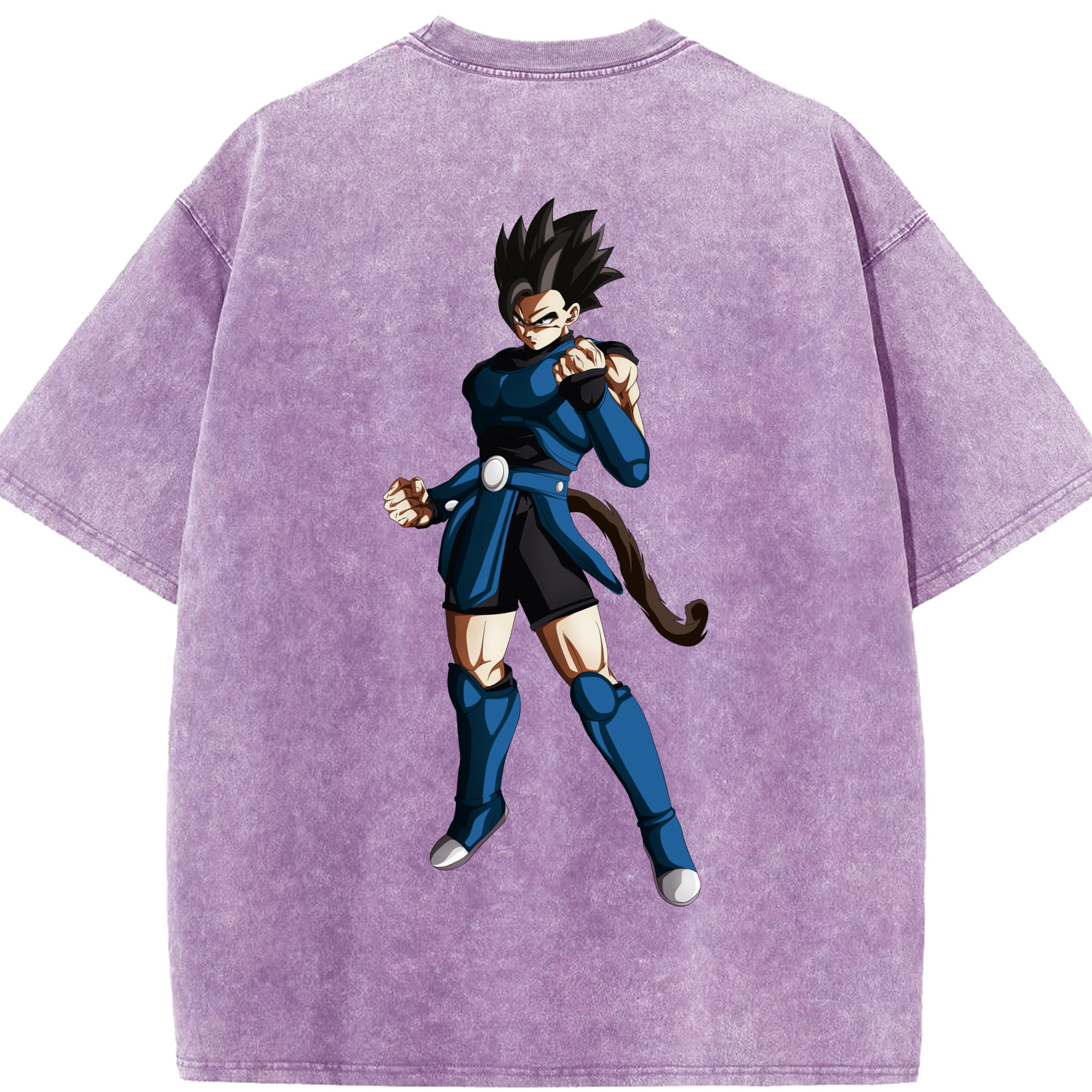 （画像用） ドラゴンボール 孫 悟飯（そんごはん）DRAGON BALL Son Gohan 綿100% ヴィンテージ風 半袖Tシャツ（背面プリント）