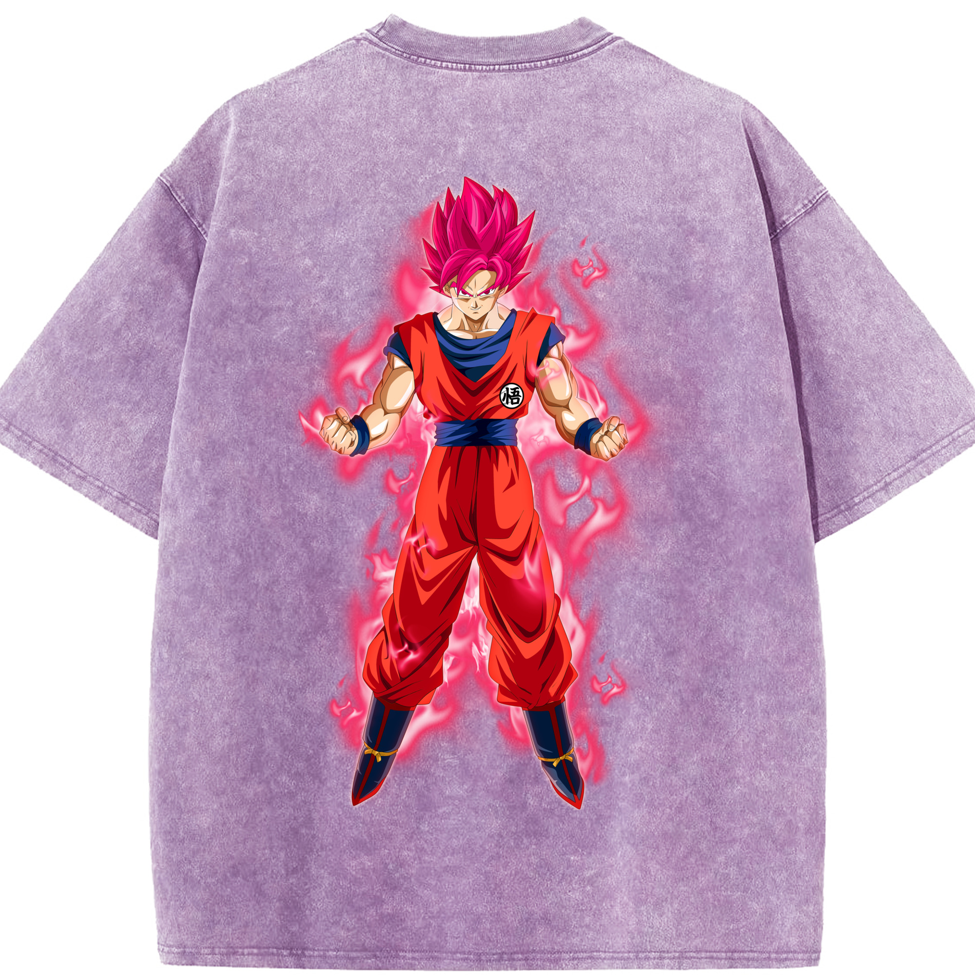 （画像用） ドラゴンボール 孫 悟飯（そんごはん）DRAGON BALL Son Gohan 綿100% ヴィンテージ風 半袖Tシャツ（背面プリント）