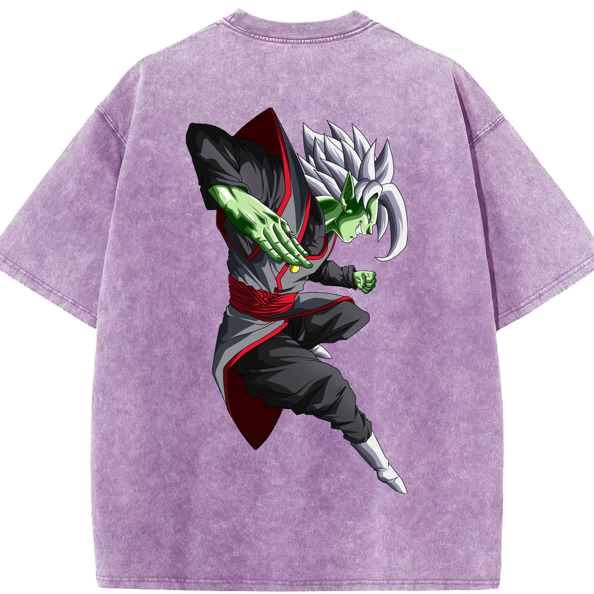 （画像用） ドラゴンボール ベジット DRAGON BALL Vegetto 綿100% ヴィンテージ風 半袖Tシャツ（背面プリント）