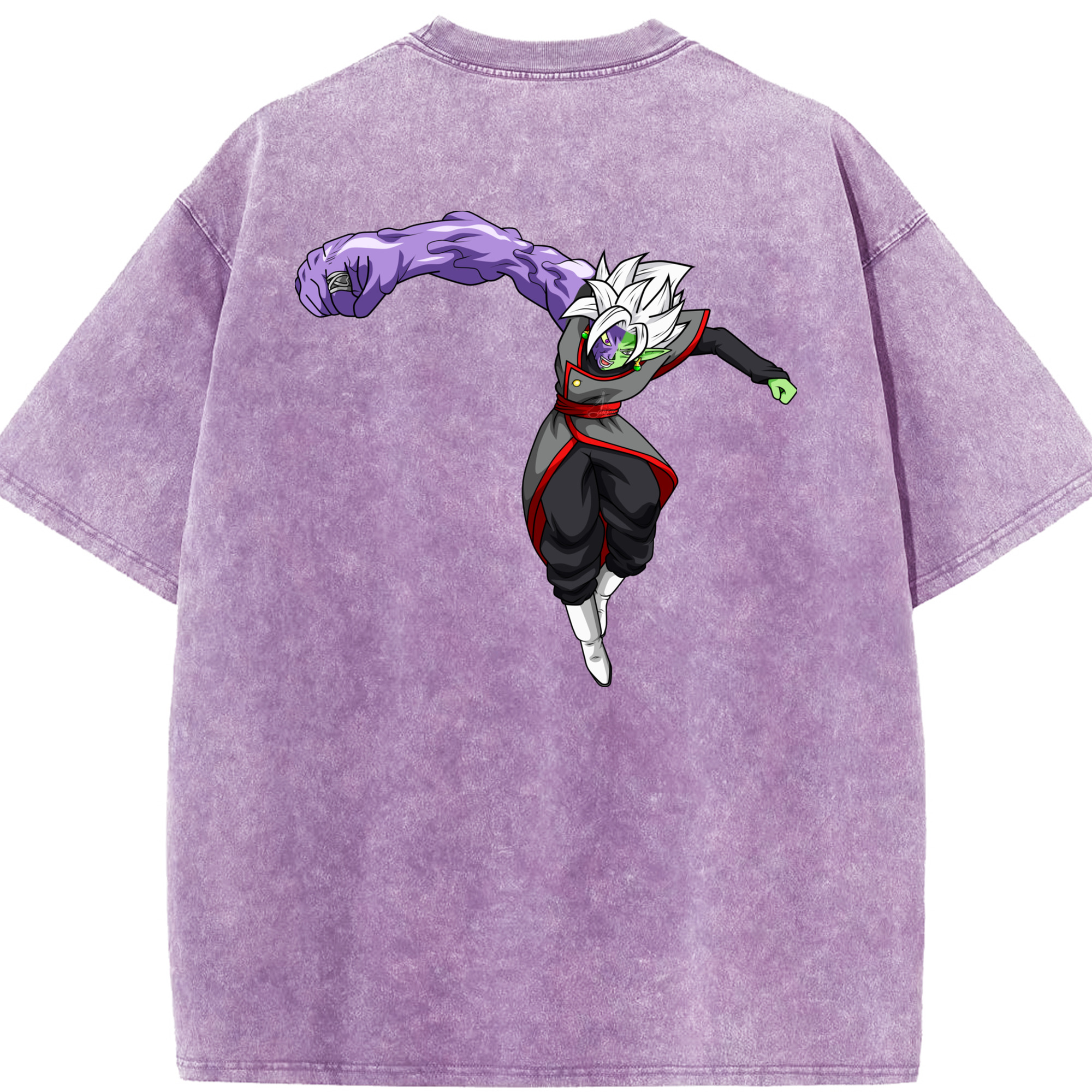 （画像用） ドラゴンボール ベジット DRAGON BALL Vegetto 綿100% ヴィンテージ風 半袖Tシャツ（背面プリント）