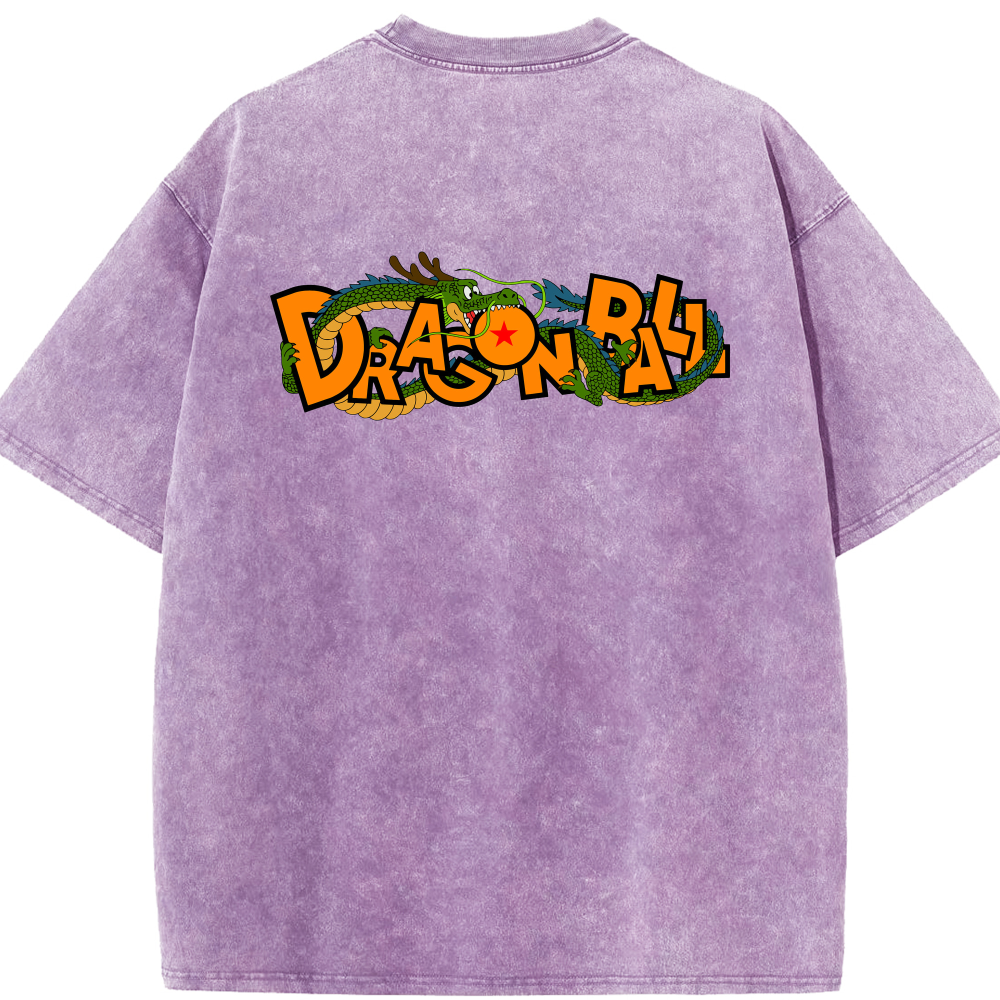 （画像用） ドラゴンボール DRAGON BALL 綿100% ヴィンテージ風 半袖Tシャツ（背面プリント）