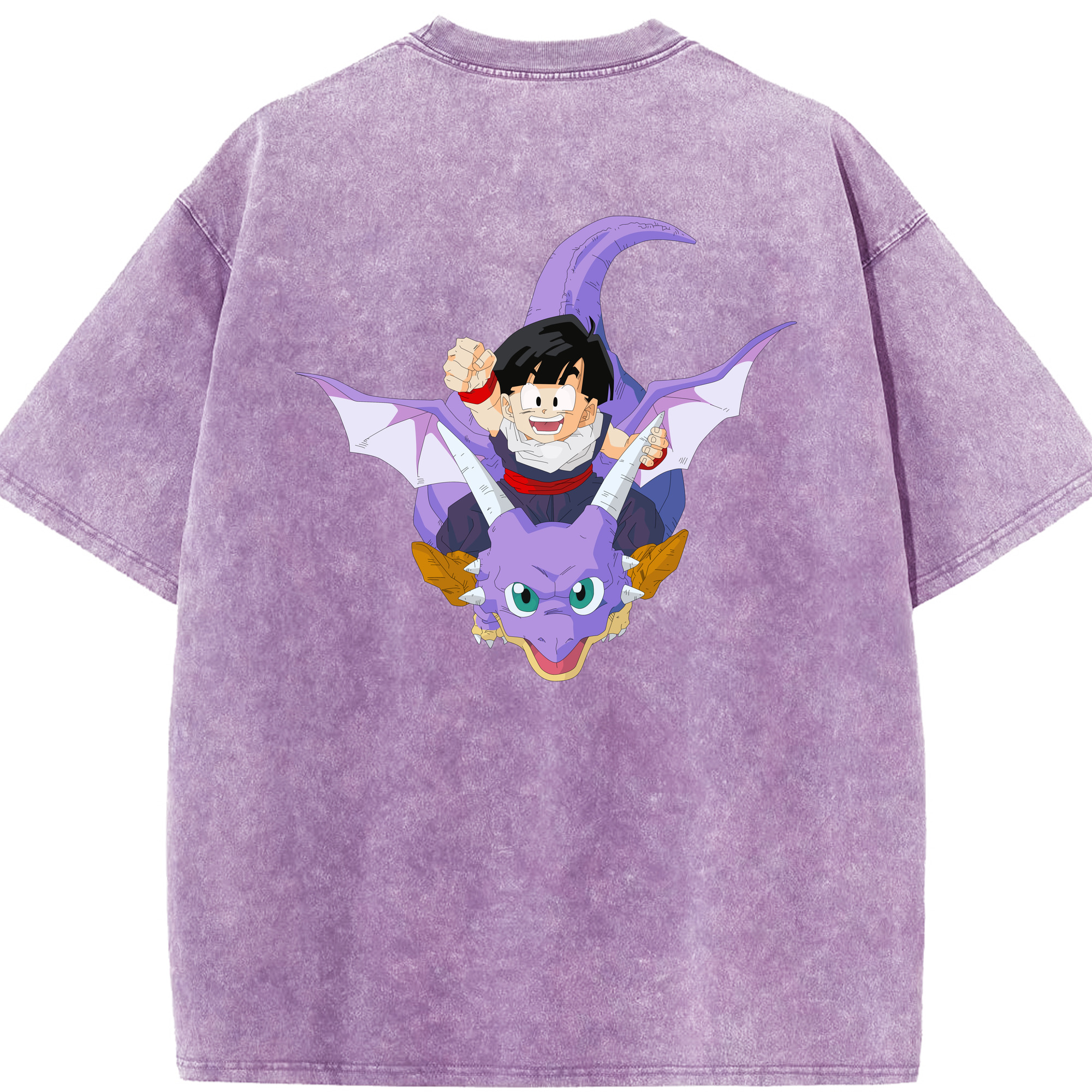 （画像用） ドラゴンボール DRAGON BALL 綿100% ヴィンテージ風 半袖Tシャツ（背面プリント）