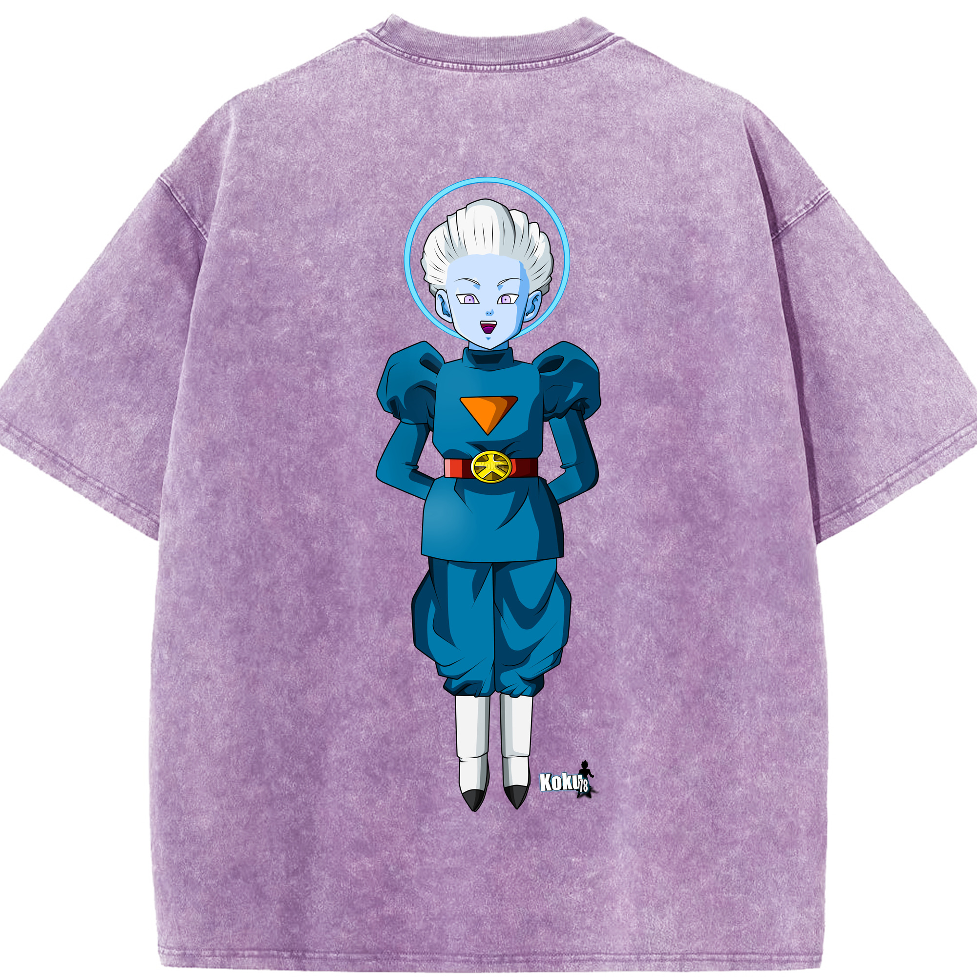 （画像用） ドラゴンボール DRAGON BALL 綿100% ヴィンテージ風 半袖Tシャツ（背面プリント）