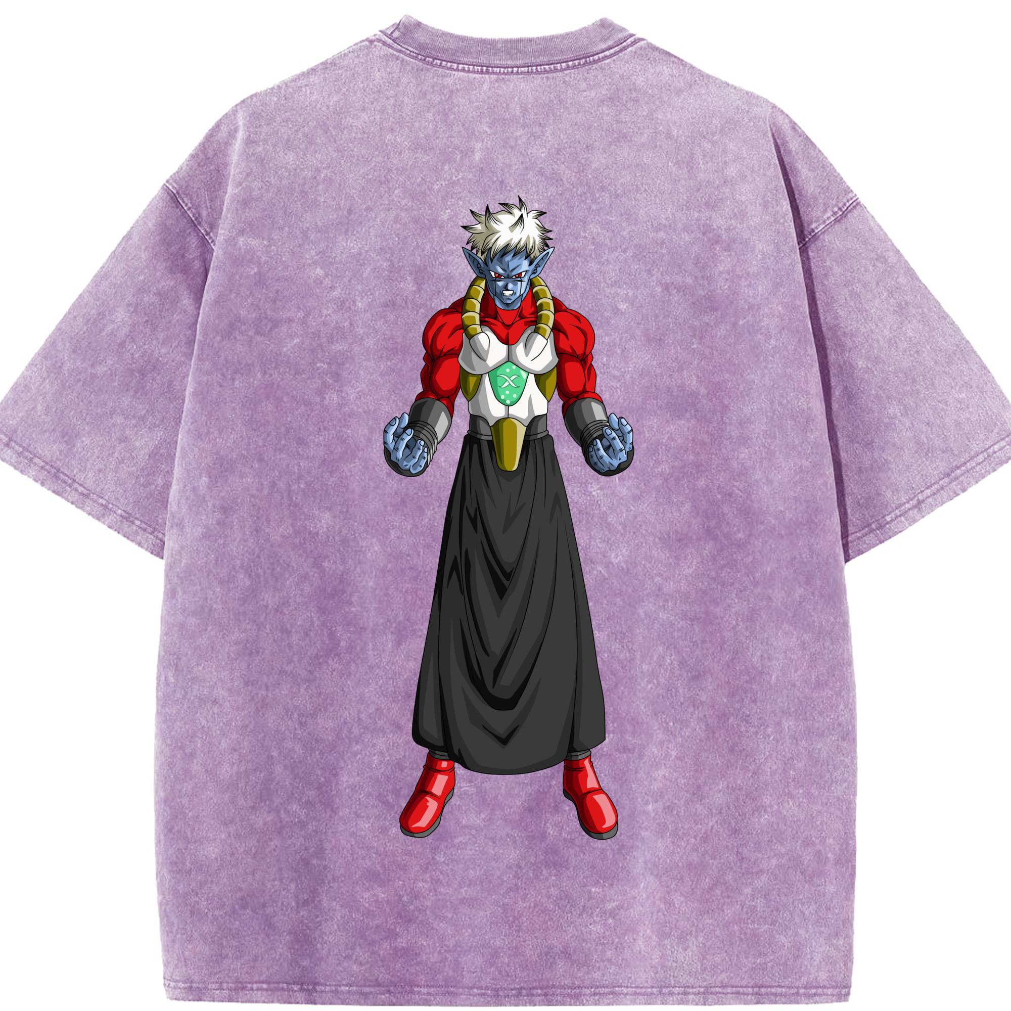 （画像用） ドラゴンボール DRAGON BALL 綿100% ヴィンテージ風 半袖Tシャツ（背面プリント）