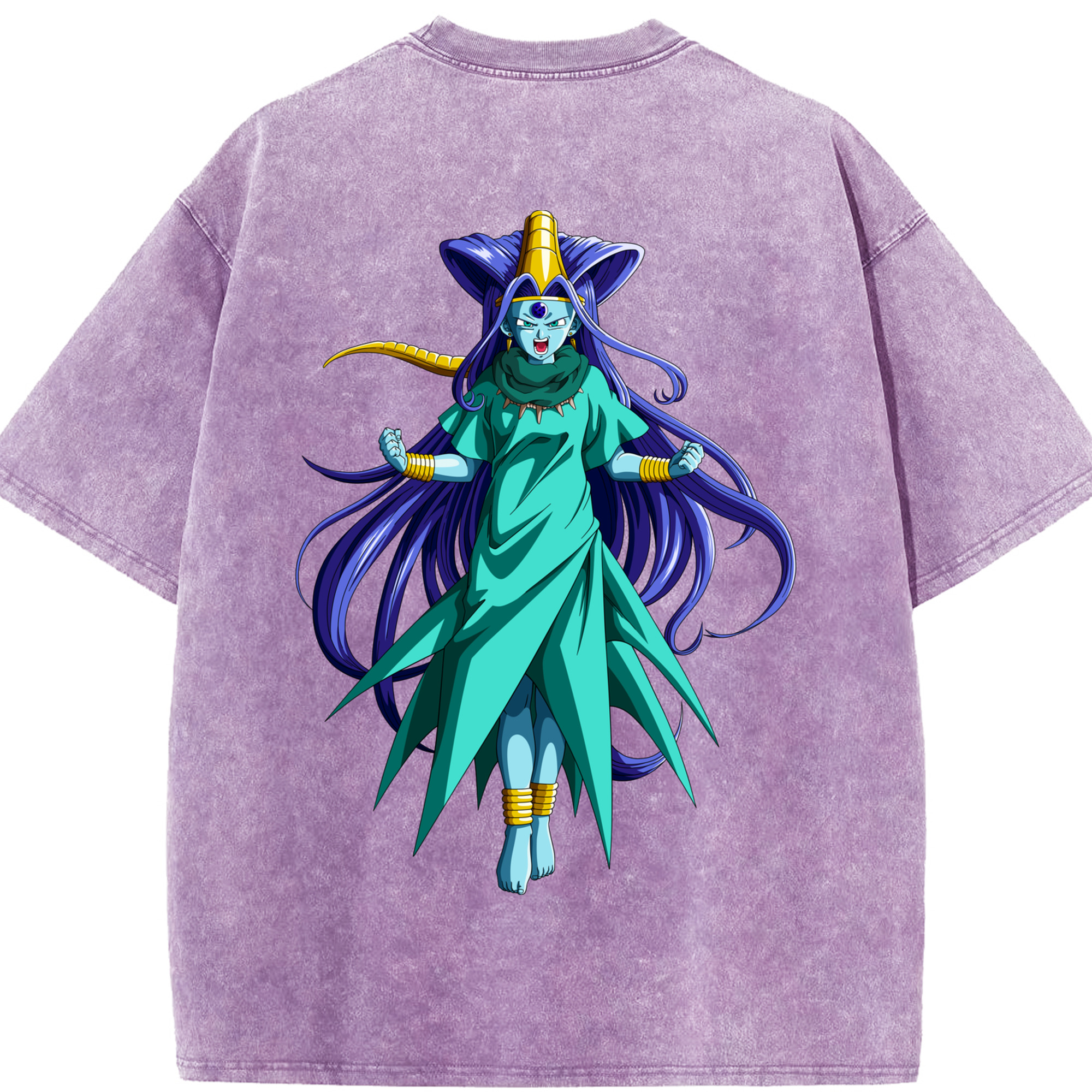 （画像用） ドラゴンボール DRAGON BALL 綿100% ヴィンテージ風 半袖Tシャツ（背面プリント）