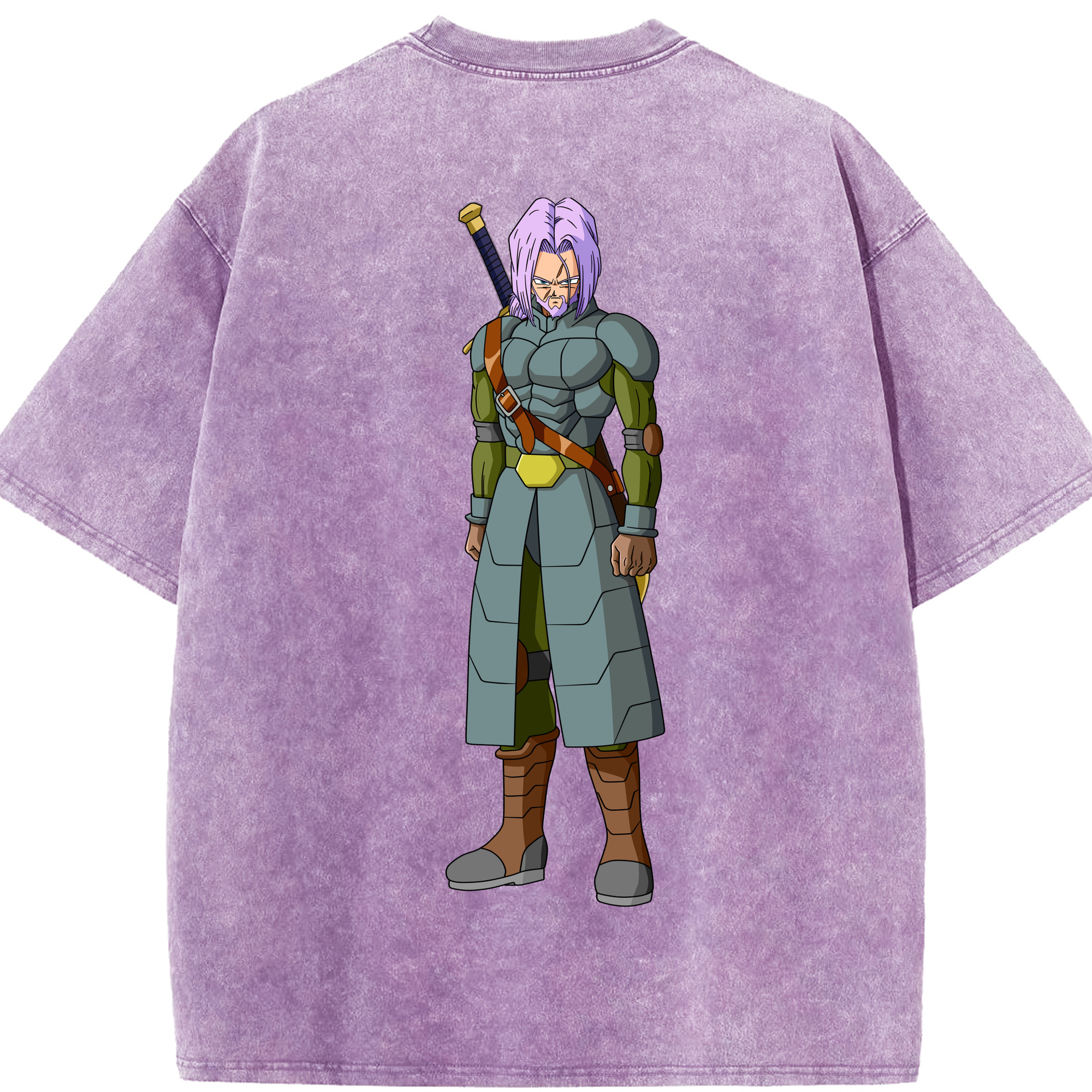（画像用） ドラゴンボール DRAGON BALL 綿100% ヴィンテージ風 半袖Tシャツ（背面プリント）