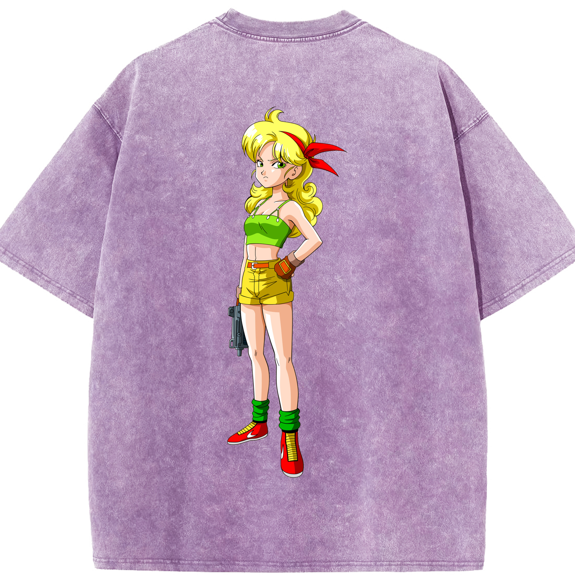 （画像用） ドラゴンボール DRAGON BALL 綿100% ヴィンテージ風 半袖Tシャツ（背面プリント）