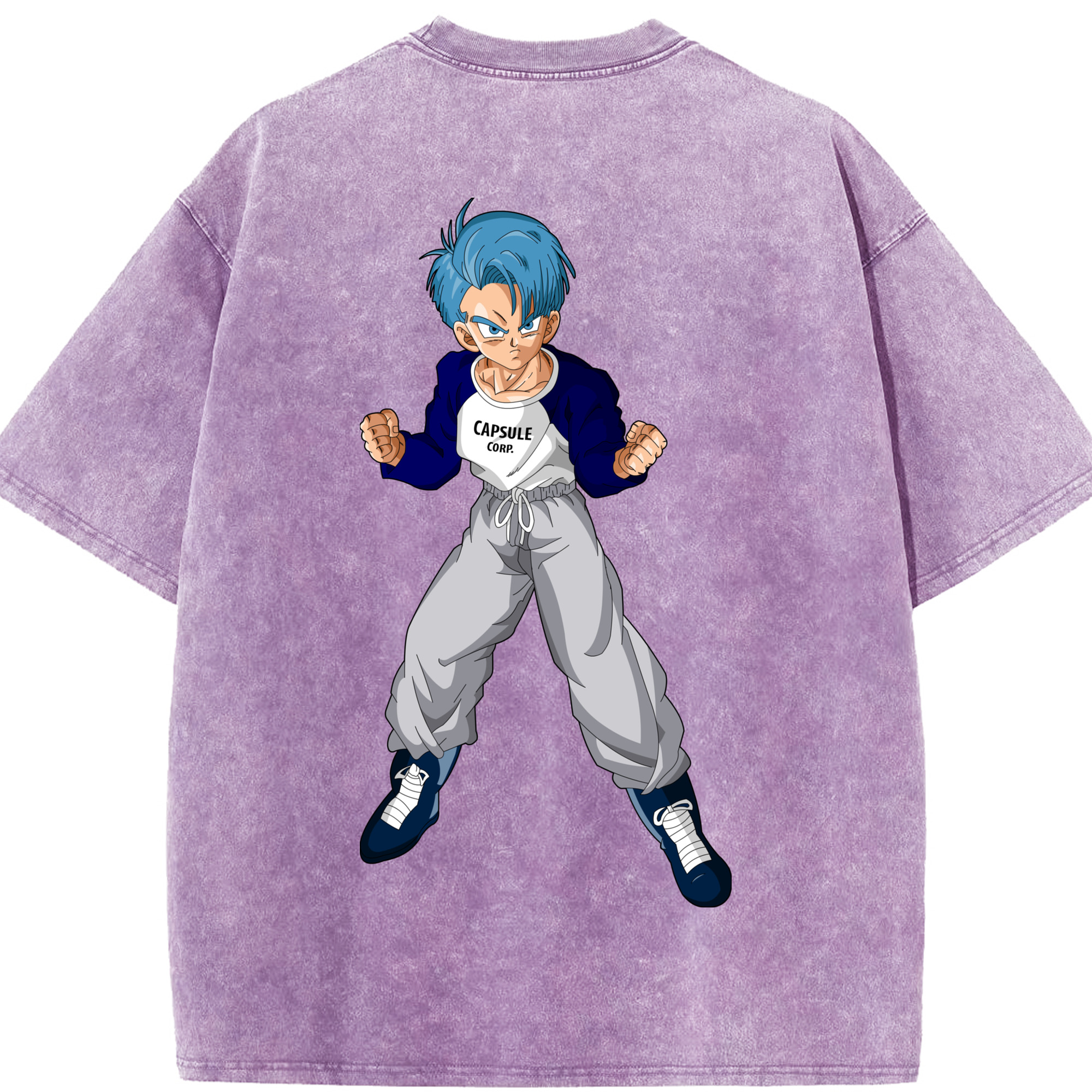 （画像用） ドラゴンボール DRAGON BALL 綿100% ヴィンテージ風 半袖Tシャツ（背面プリント）