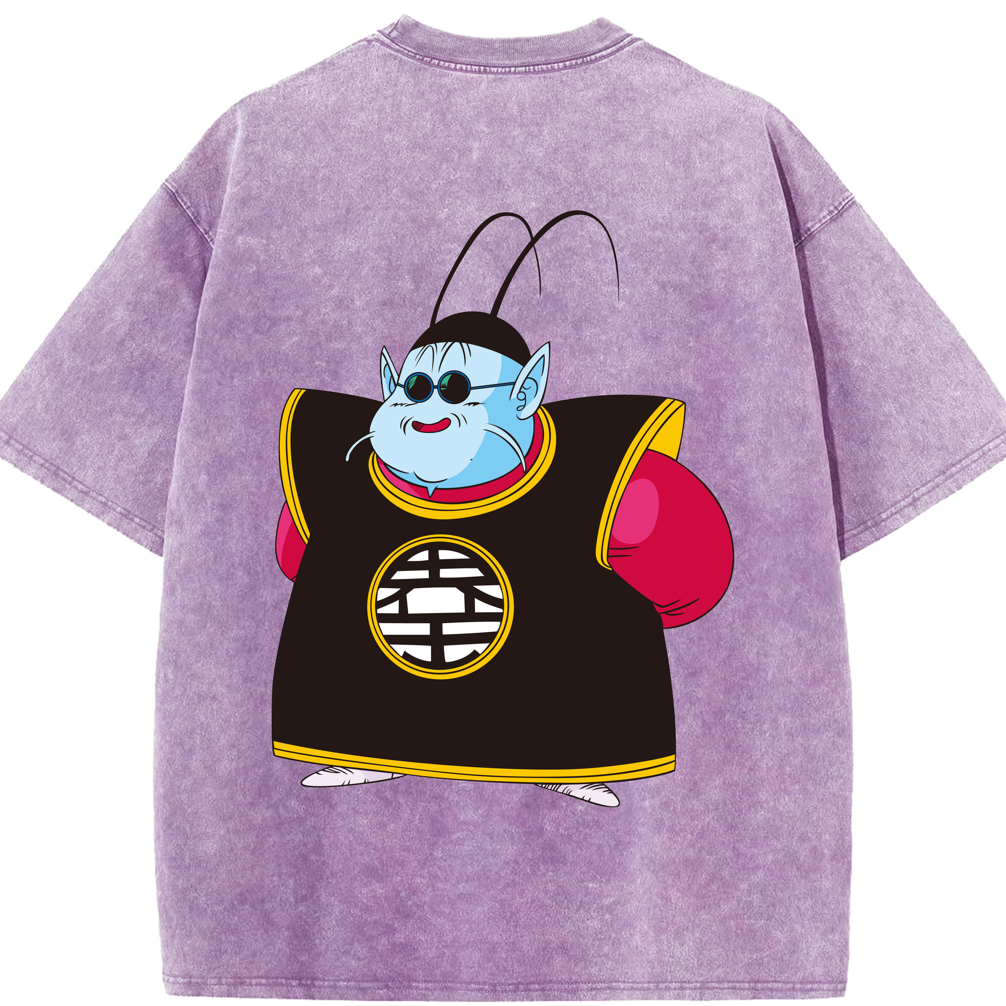 （画像用） ドラゴンボール DRAGON BALL 綿100% ヴィンテージ風 半袖Tシャツ（背面プリント）