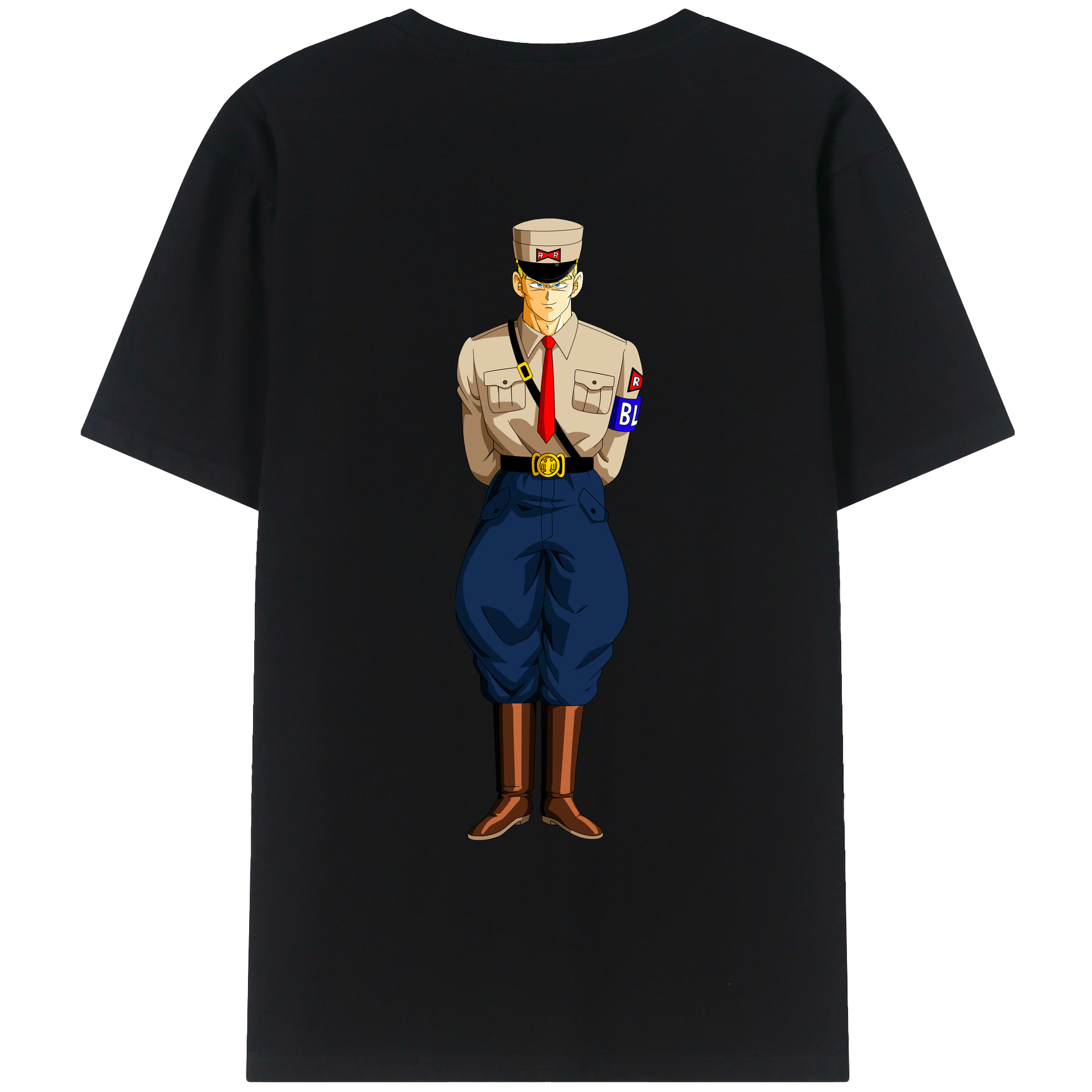 （画像用） ドラゴンボール DRAGON BALL 綿100％ メンズ半袖Tシャツ（バックプリント） 通気性