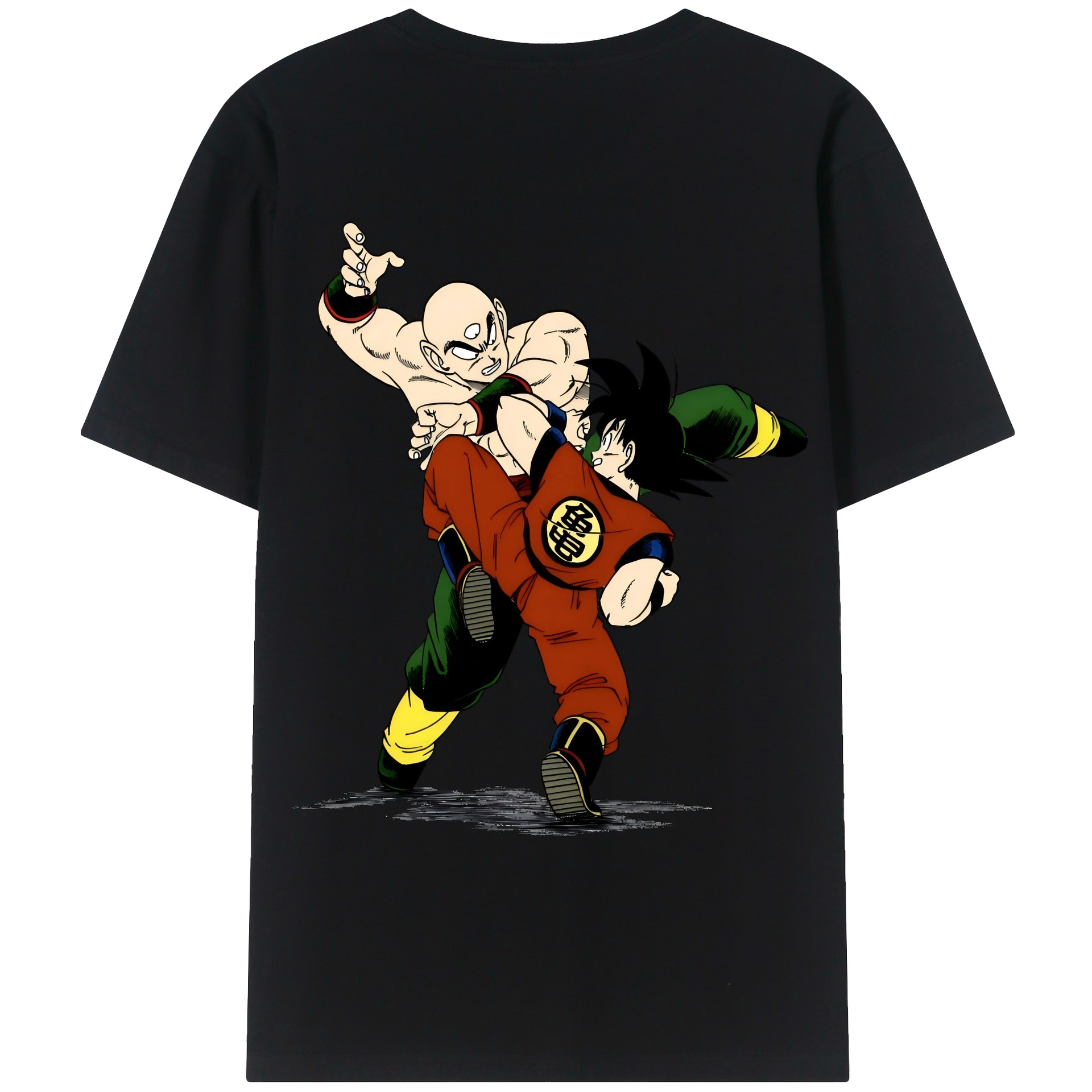 （画像用） ドラゴンボール DRAGON BALL 綿100％ メンズ半袖Tシャツ（バックプリント） 通気性