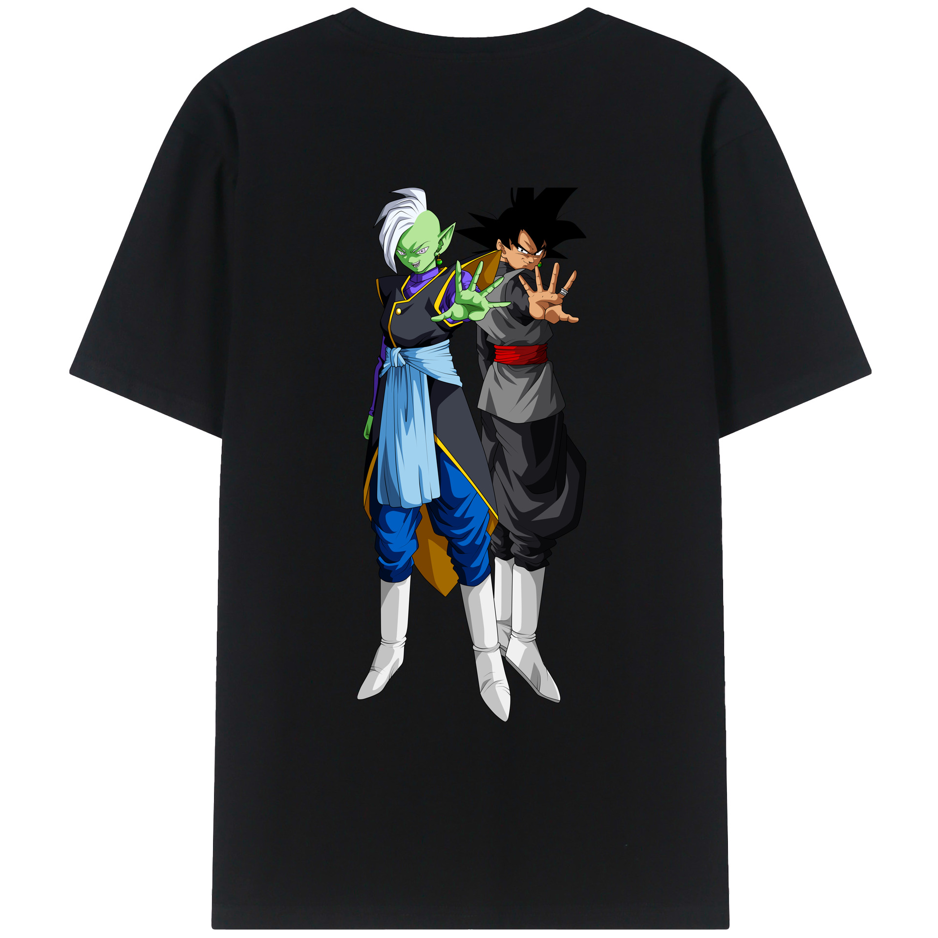 （画像用） ドラゴンボール DRAGON BALL 綿100％ メンズ半袖Tシャツ（バックプリント） 通気性
