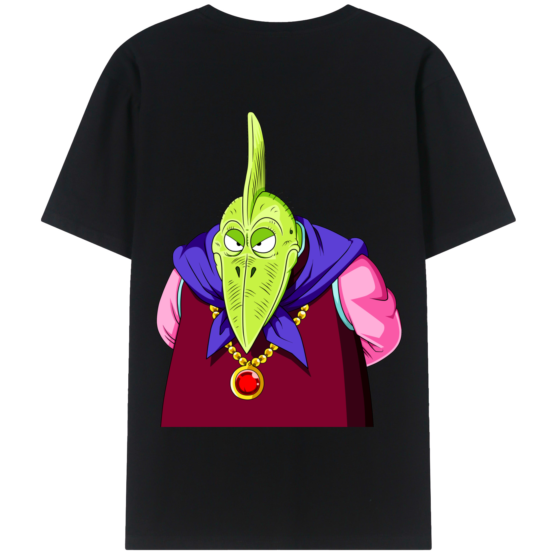 （画像用） ドラゴンボール DRAGON BALL 綿100％ メンズ半袖Tシャツ（バックプリント） 通気性