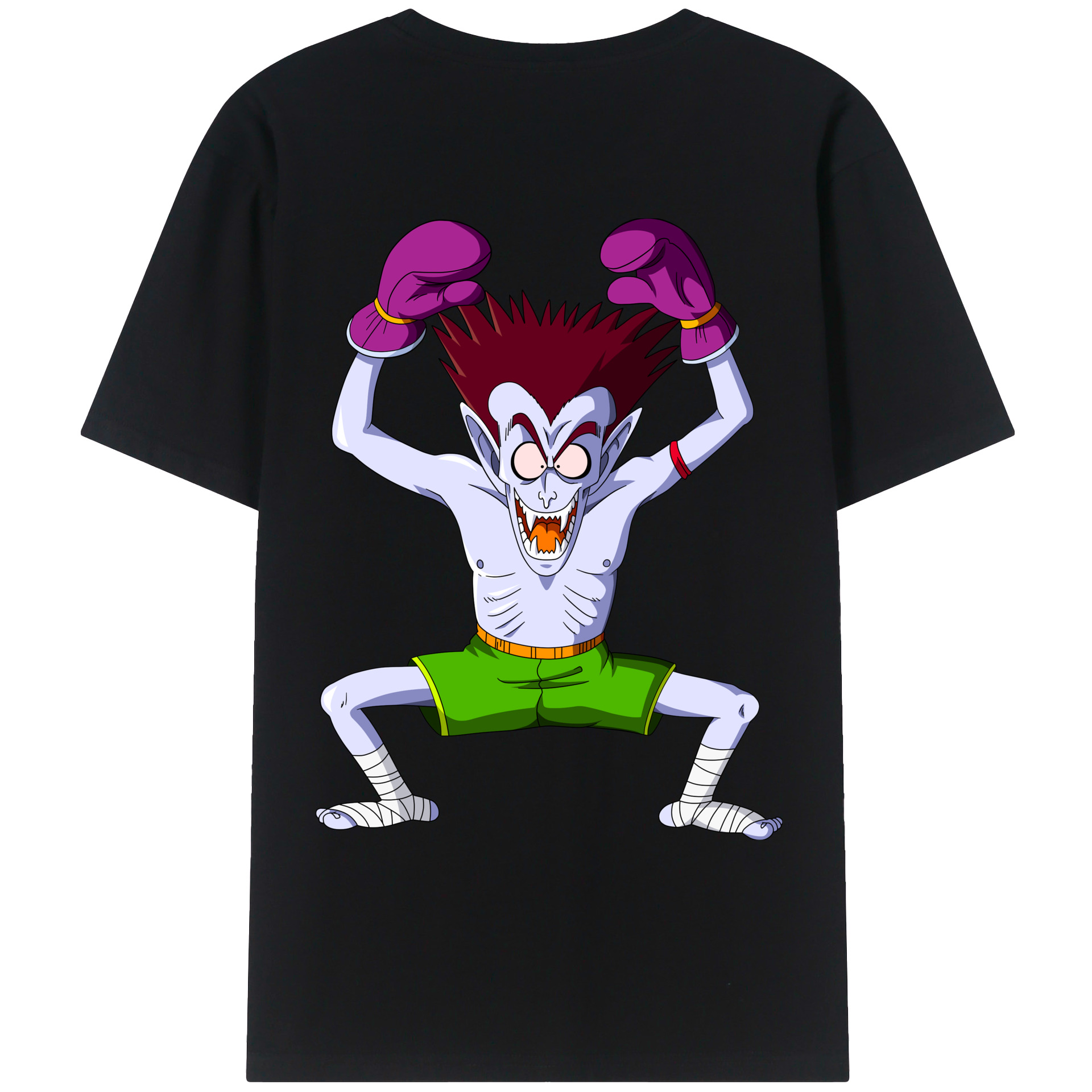（画像用） ドラゴンボール DRAGON BALL 綿100％ メンズ半袖Tシャツ（バックプリント） 通気性